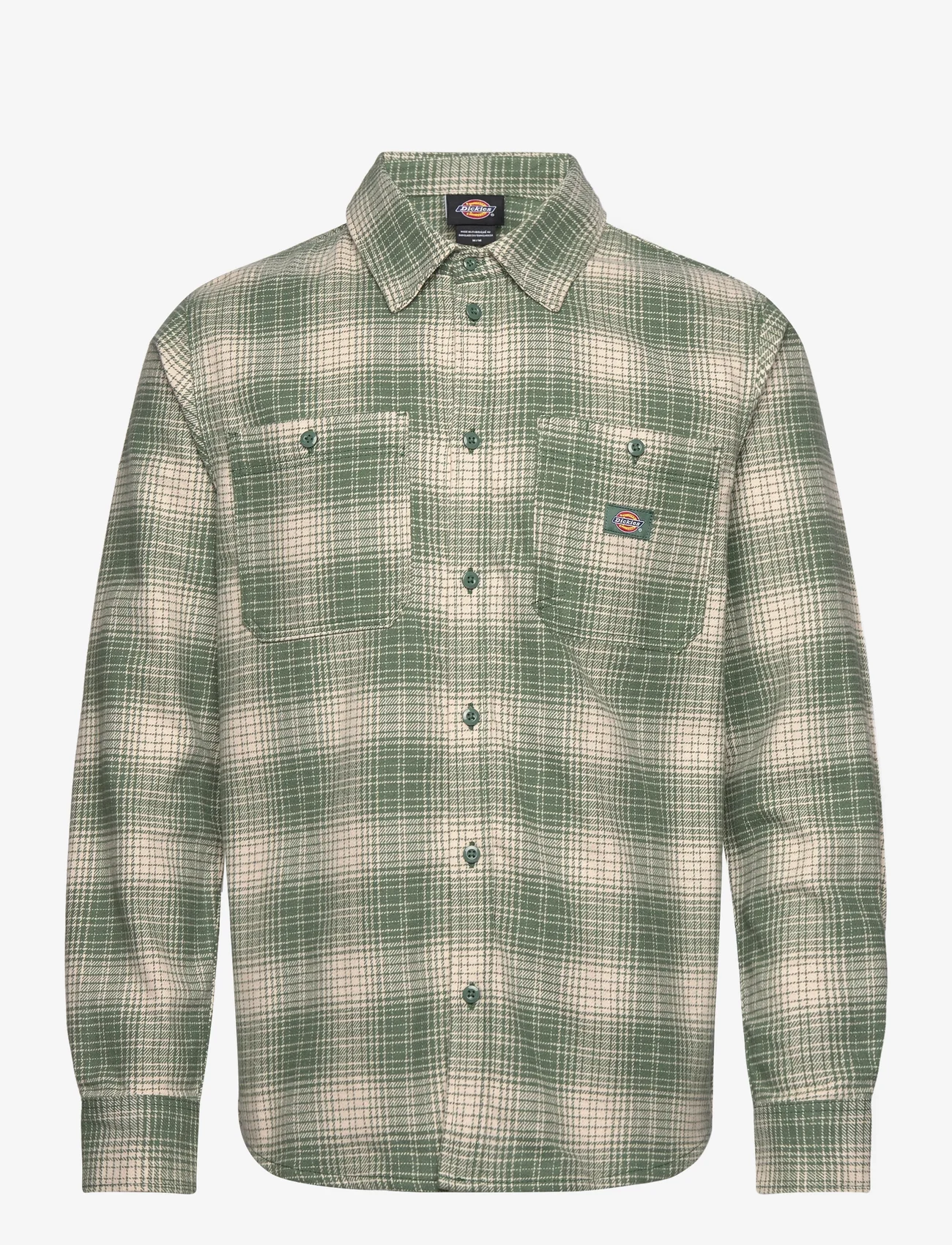 Dickies - EVANSVILLE LS - ruutupaidat - dark forest - 0