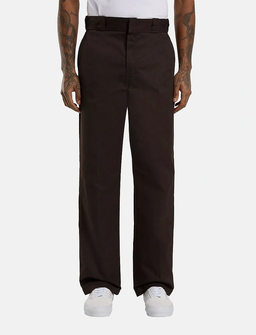 Dickies - 874 WORK PANT REC - casual byxor - dark brown - 2
