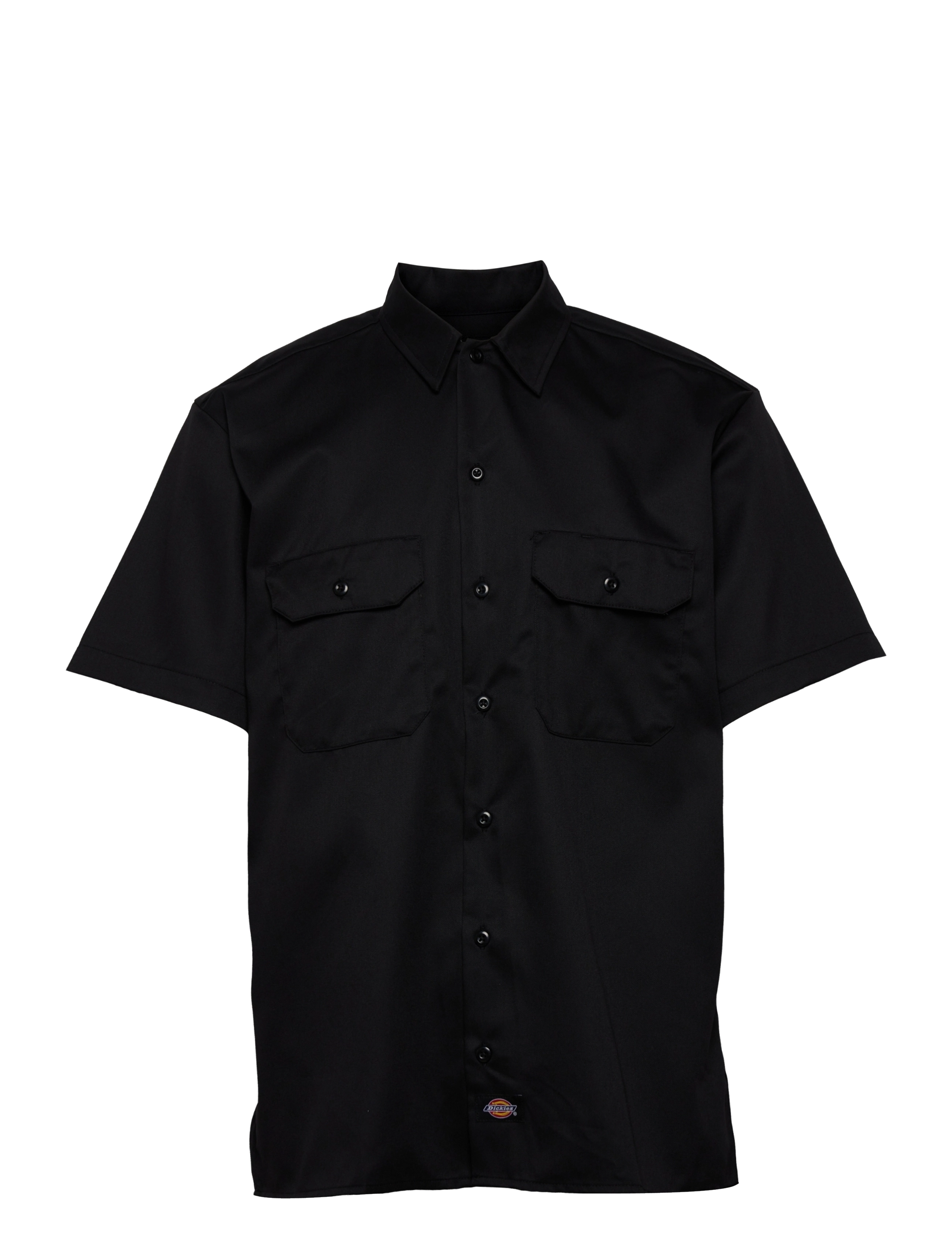 Dickies M WORK SHIRT SS REC - Kortærmede skjorter - BLACK / black