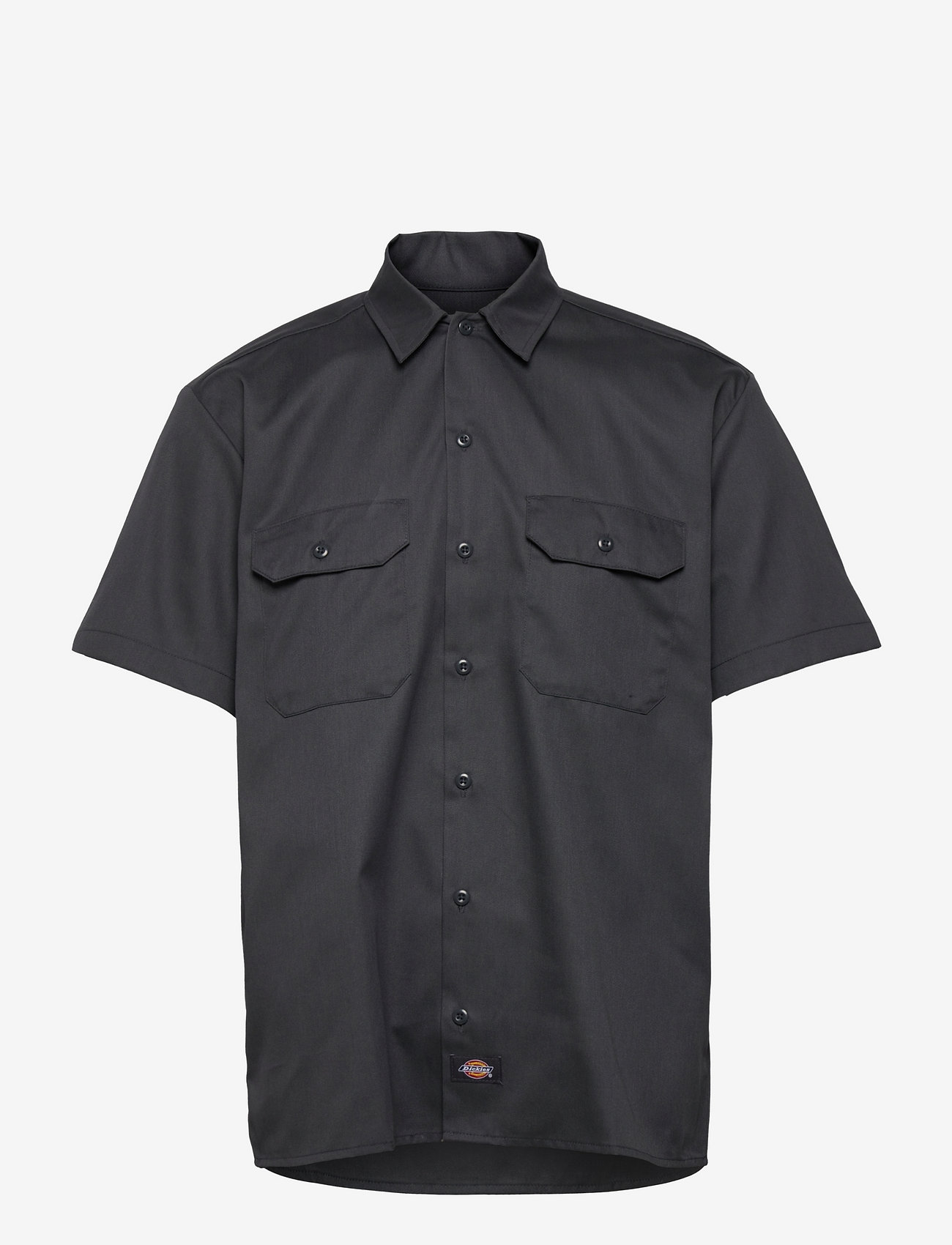 Dickies - WORK SHIRT SS REC - kurzarmhemden - charcoal grey - 0