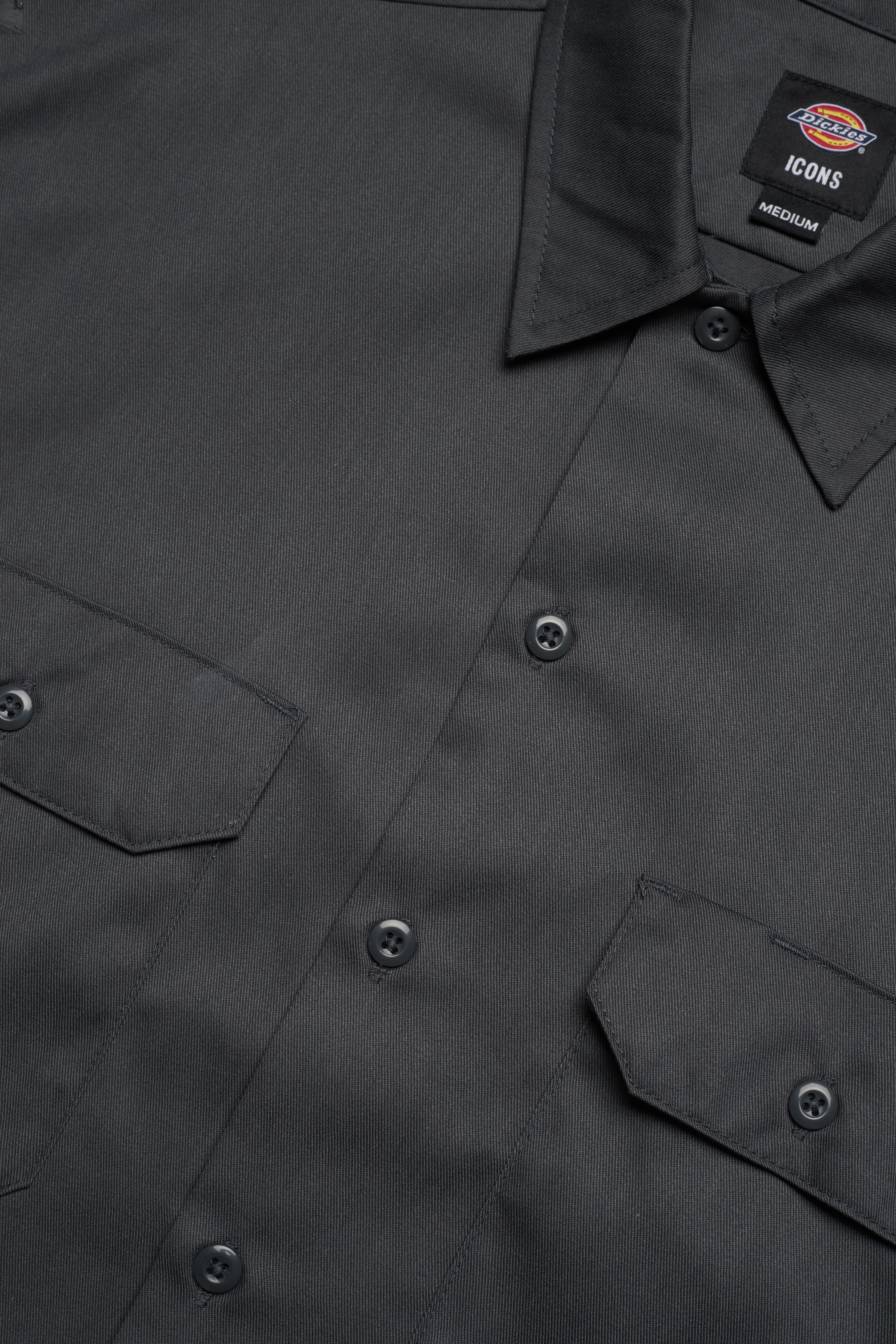 Dickies - WORK SHIRT SS REC - lyhythihaiset kauluspaidat - charcoal grey - 2