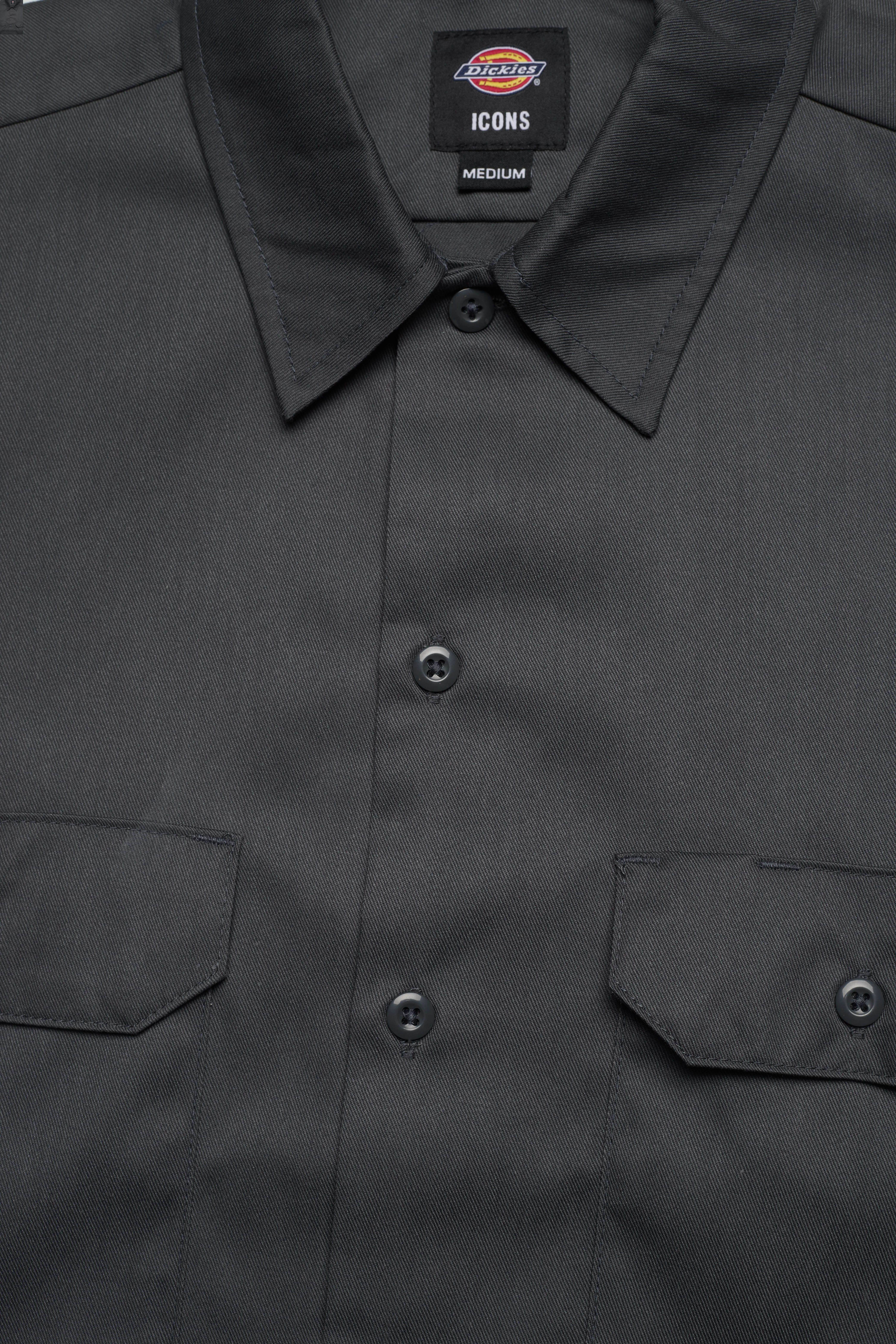 Dickies - WORK SHIRT SS REC - lyhythihaiset kauluspaidat - charcoal grey - 3