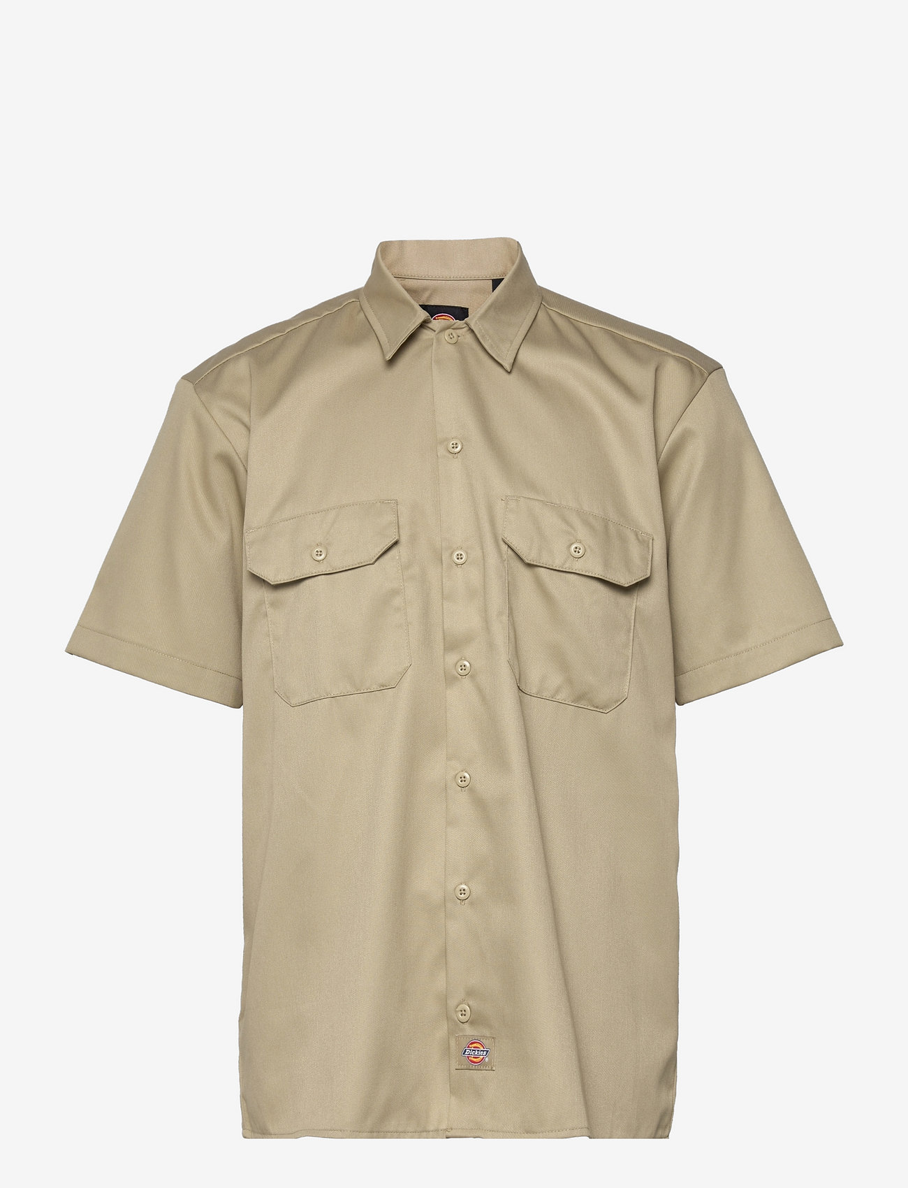 Dickies - WORK SHIRT SS REC - kortærmede skjorter - khaki - 0