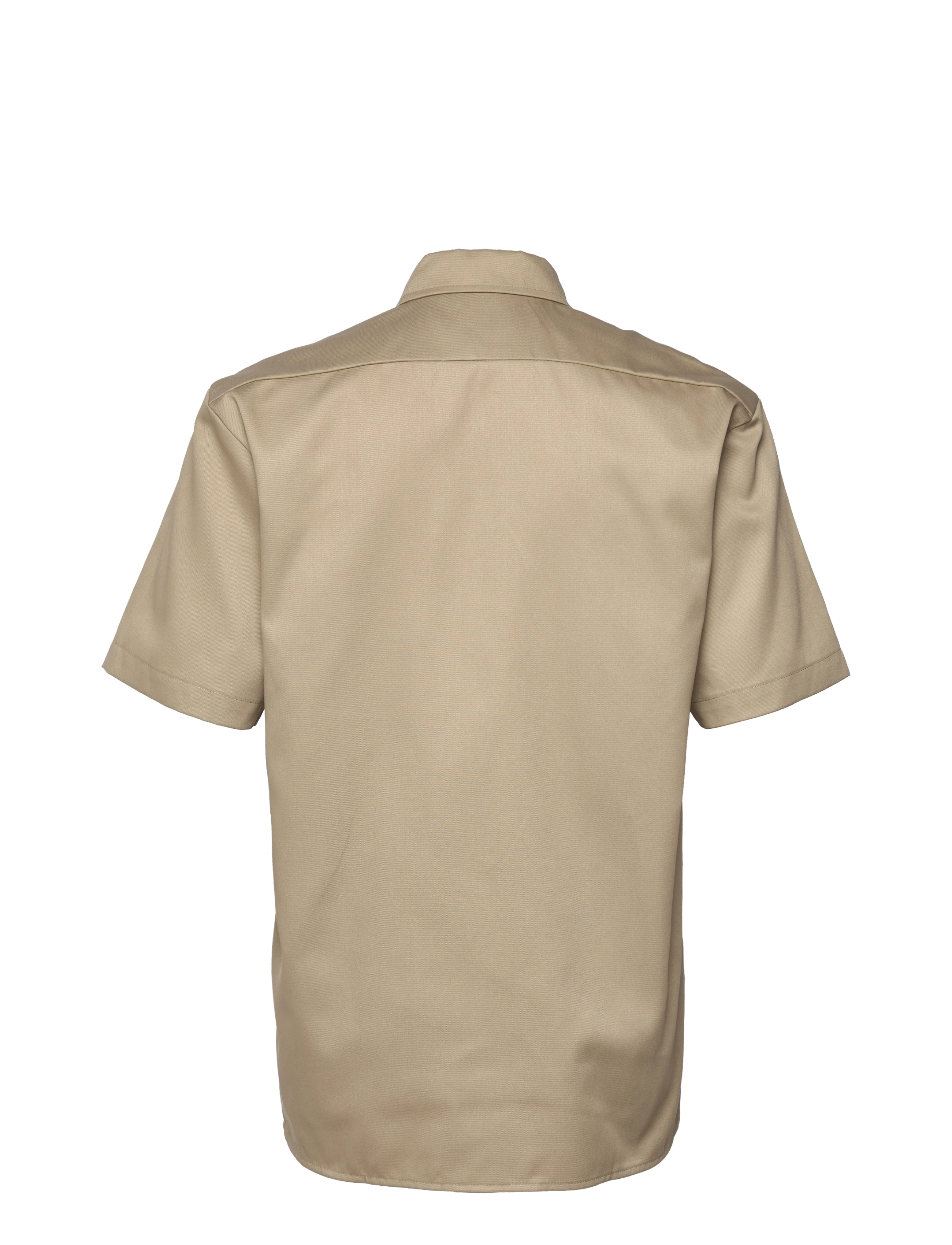Dickies - WORK SHIRT SS REC - lühikeste varrukatega särgid - khaki - 1