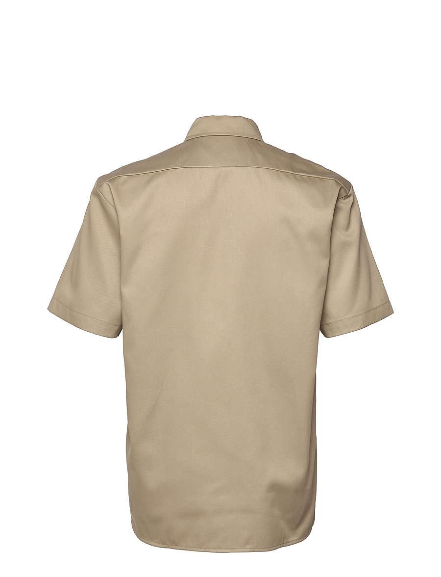 Dickies - WORK SHIRT SS REC - lühikeste varrukatega särgid - khaki - 1