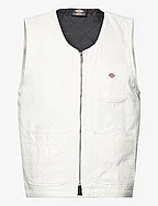DICKIES DUCK CANVAS SMR VEST - STONE WASHED CLOUD