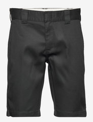 Dickies - SLIM FIT SHORT REC - basic overhemden - black - 1