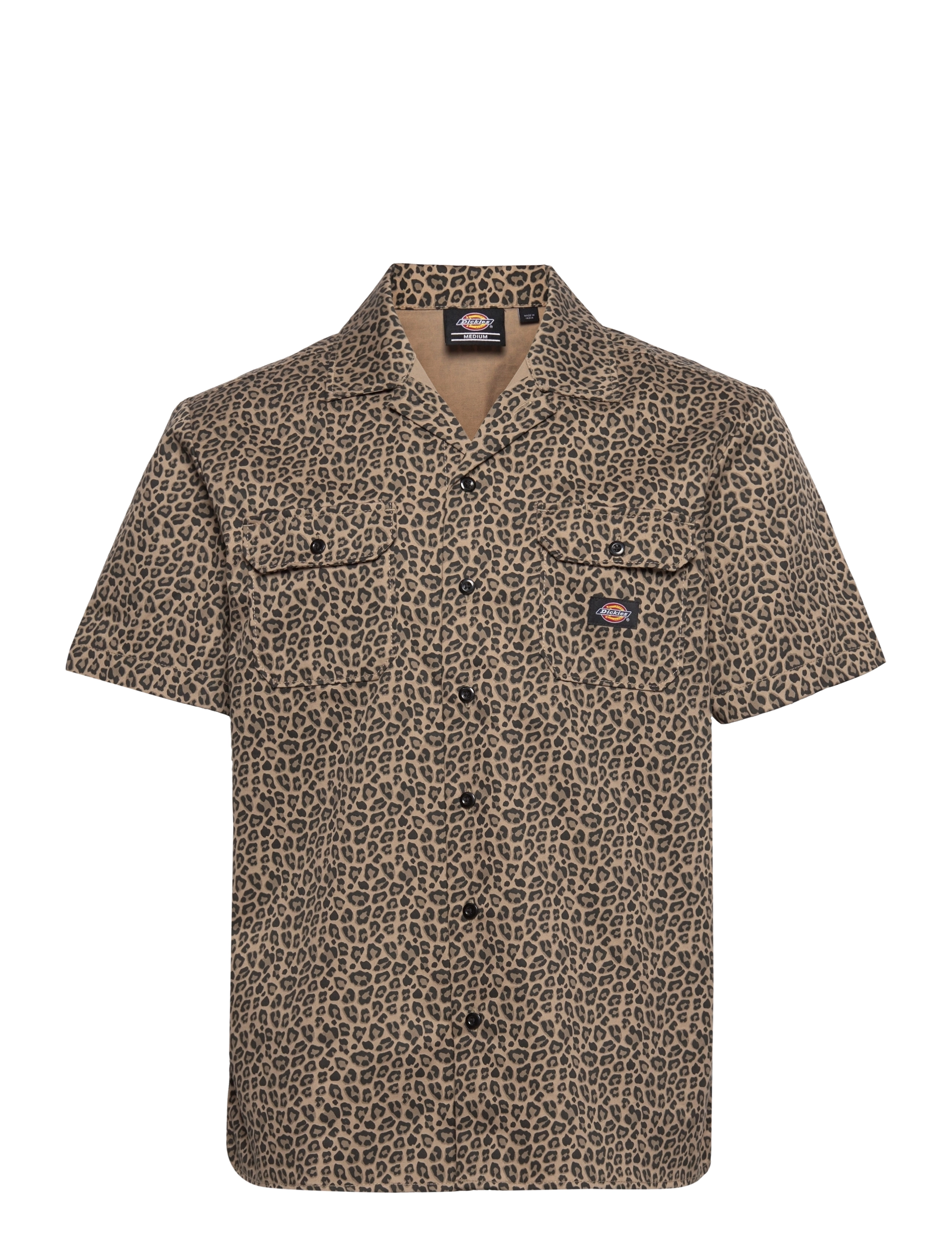 Dickies - SILVER FIRS SHIRT SS - leopard print - 0