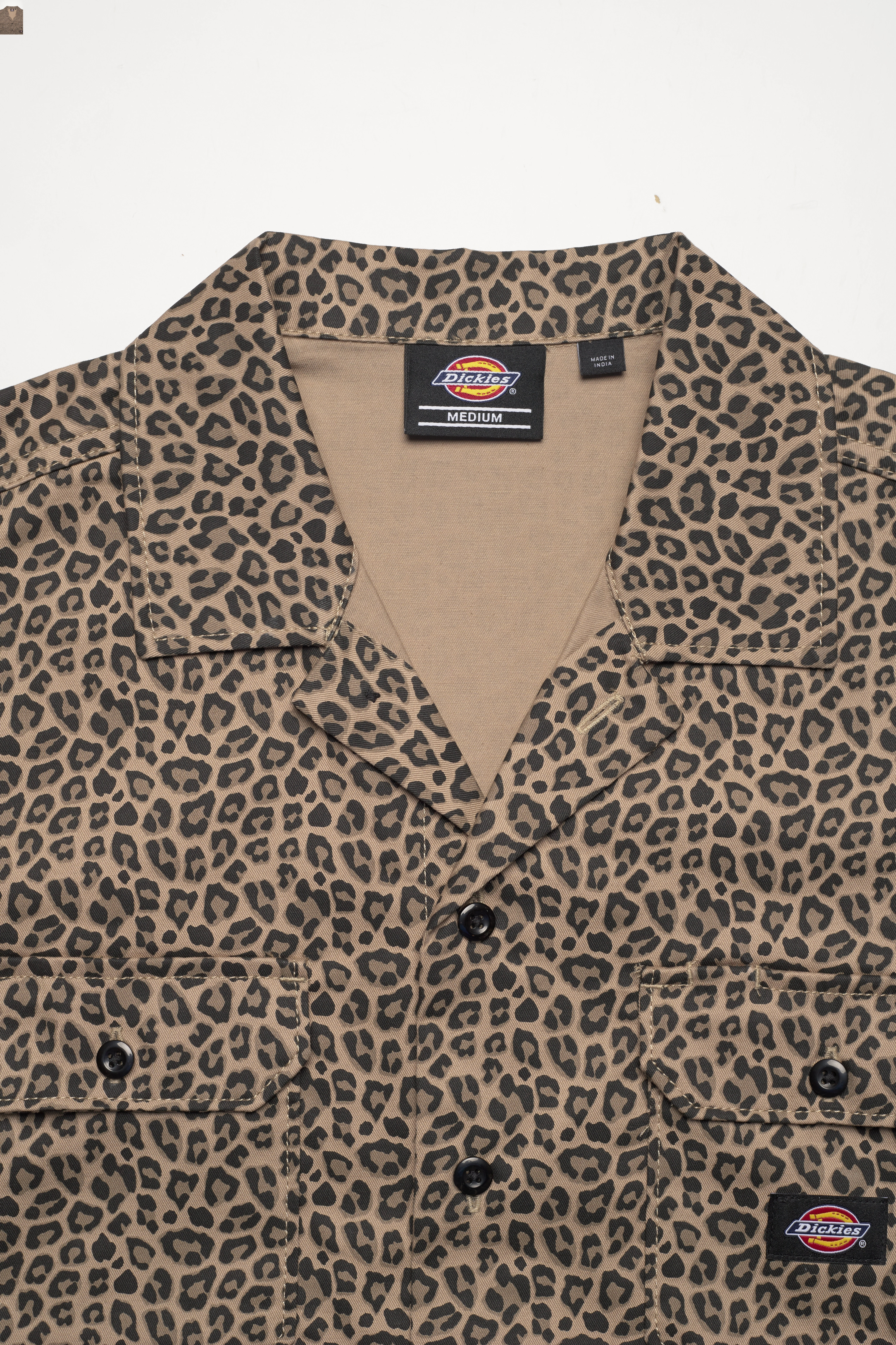 Dickies - SILVER FIRS SHIRT SS - leopard print - 2