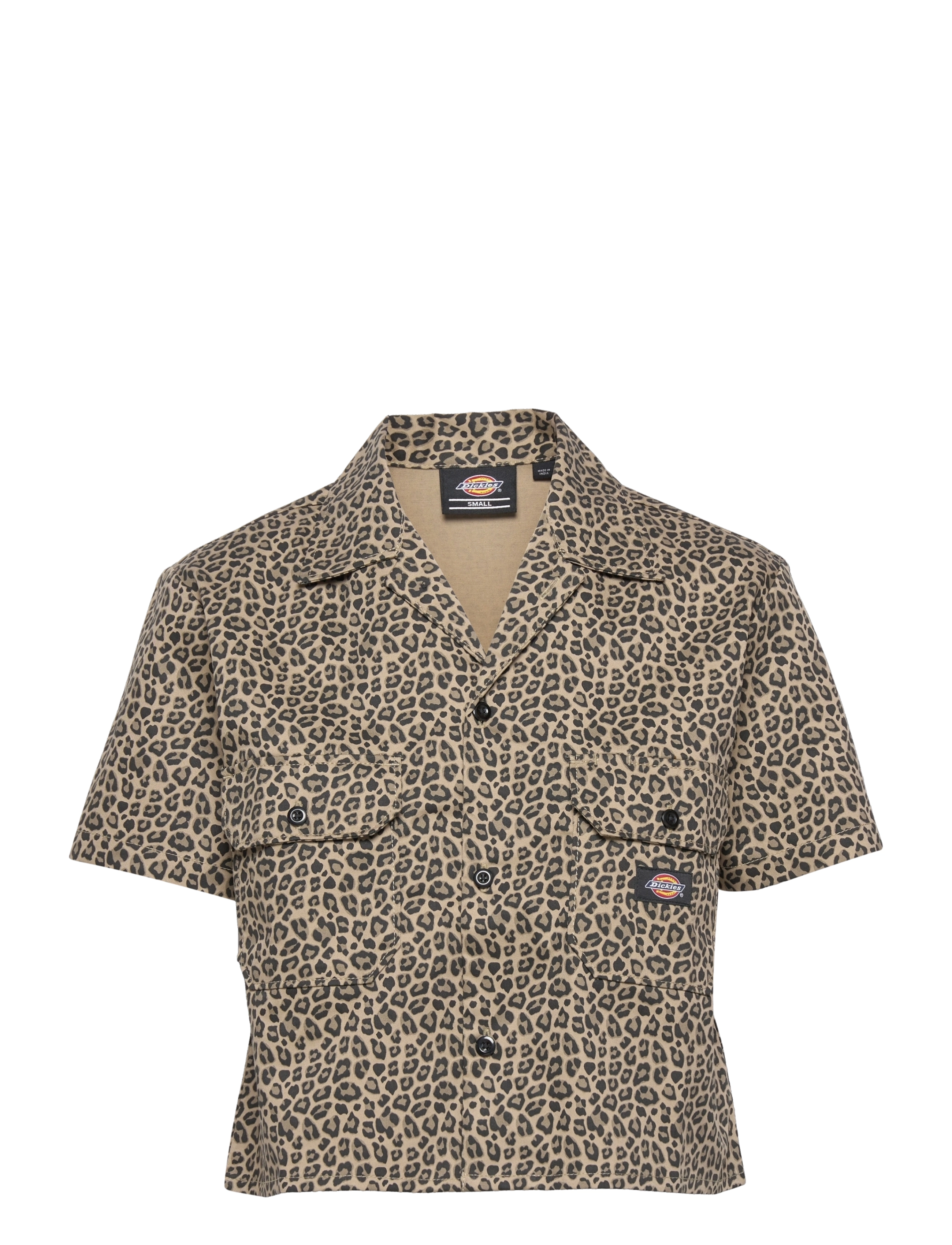 Dickies - SILVER FIRS SHIRT SS W - leopard print - 0