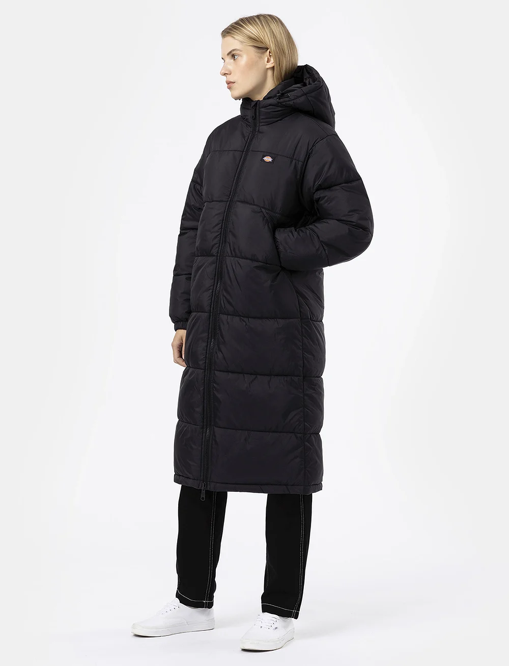 Dickies - ALATNA LONG - down coats - black - 0