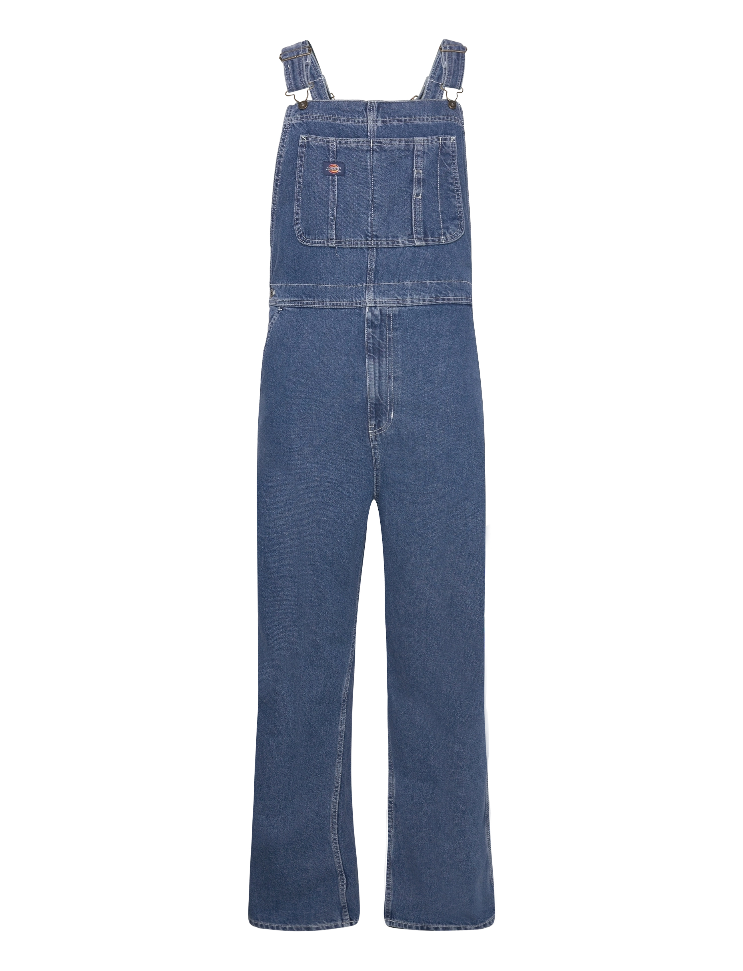 DICKIES M Dickies Klassisch Denim Bib Blau - XS - Herren