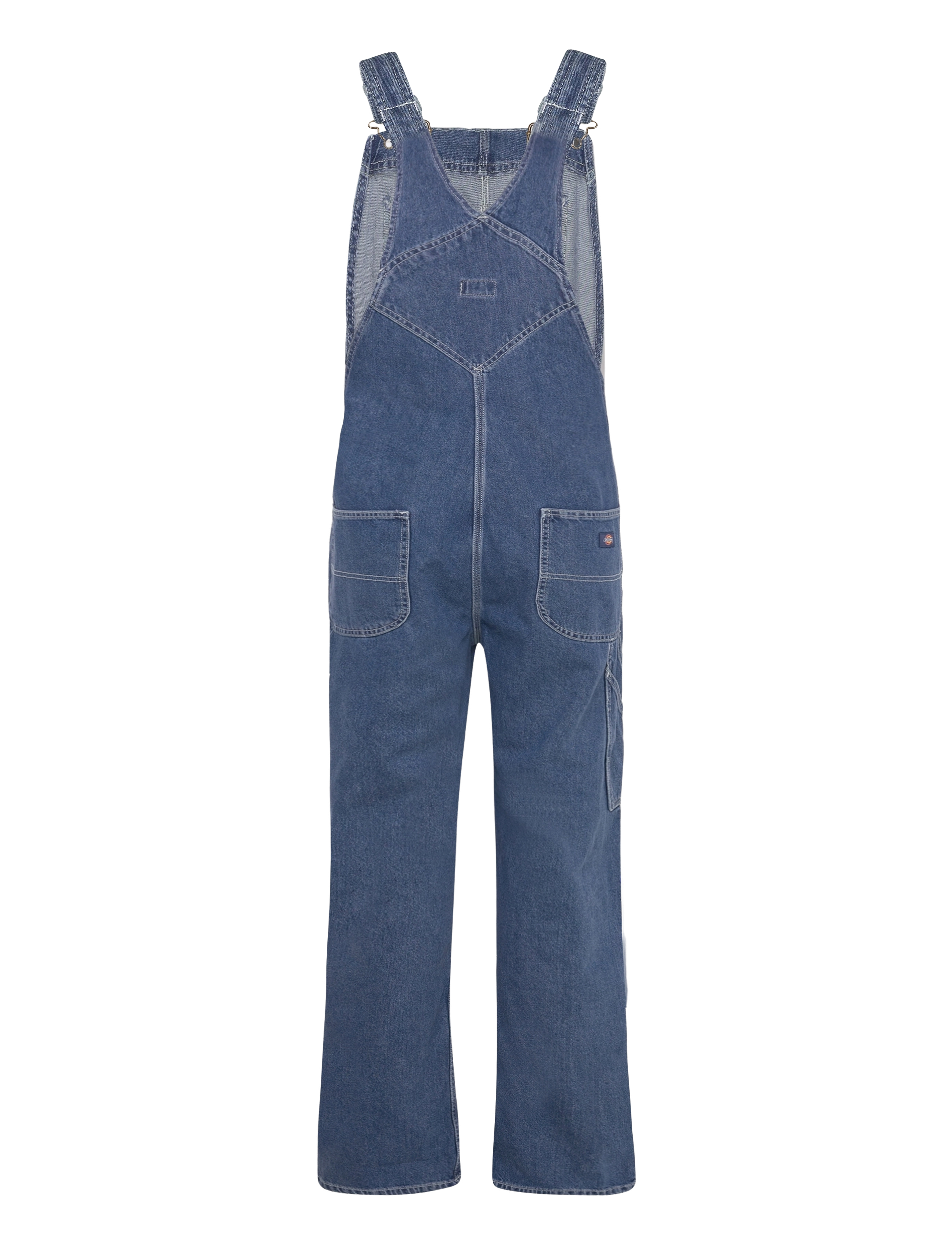 Dickies - M DICKIES CLASSIC DENIM BIB - bukser & jeans - classic blue - 1