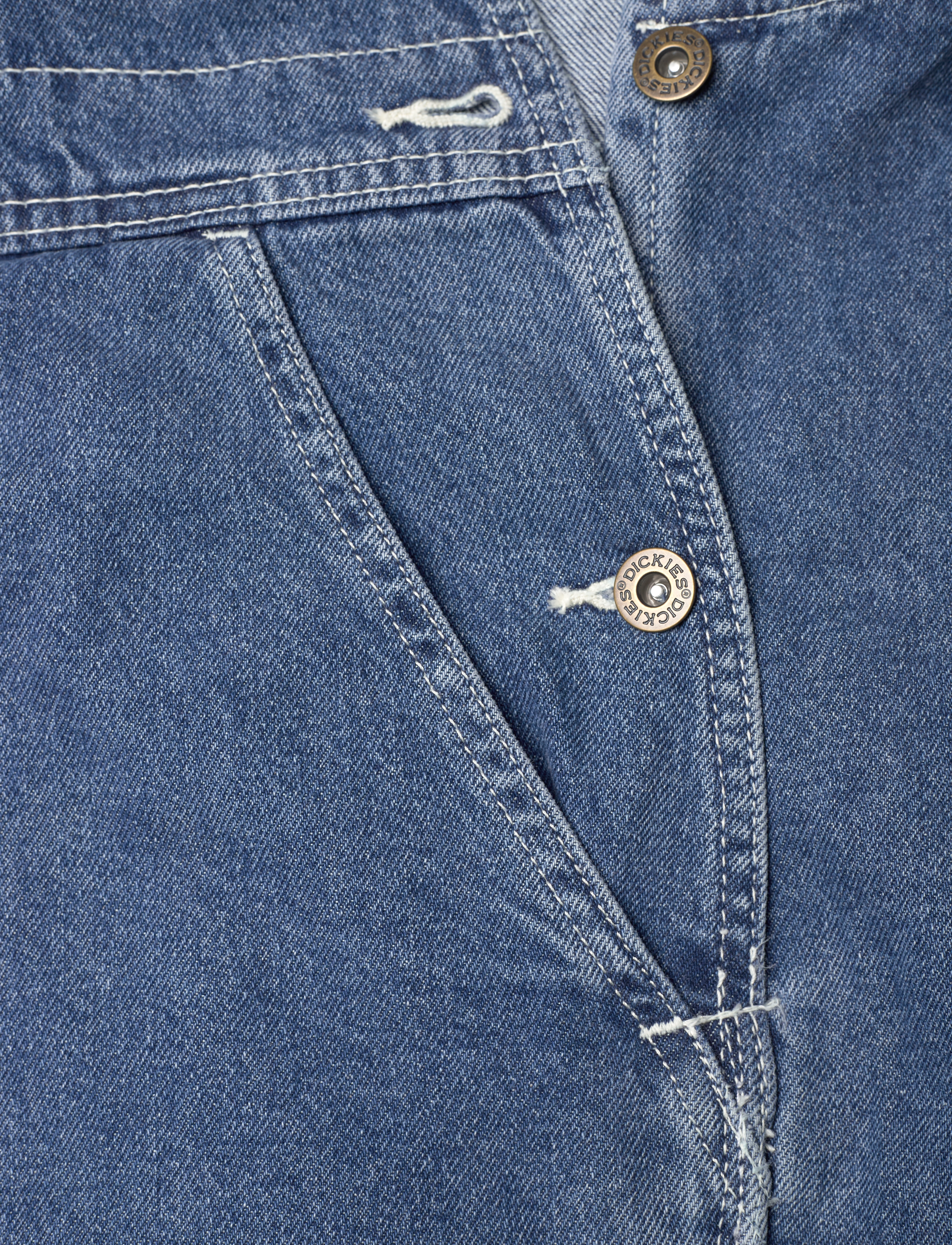 Dickies - M DICKIES CLASSIC DENIM BIB - bukser & jeans - classic blue - 2