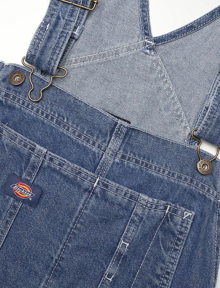 Dickies - M DICKIES CLASSIC DENIM BIB - cargo-püksid - classic blue - 3