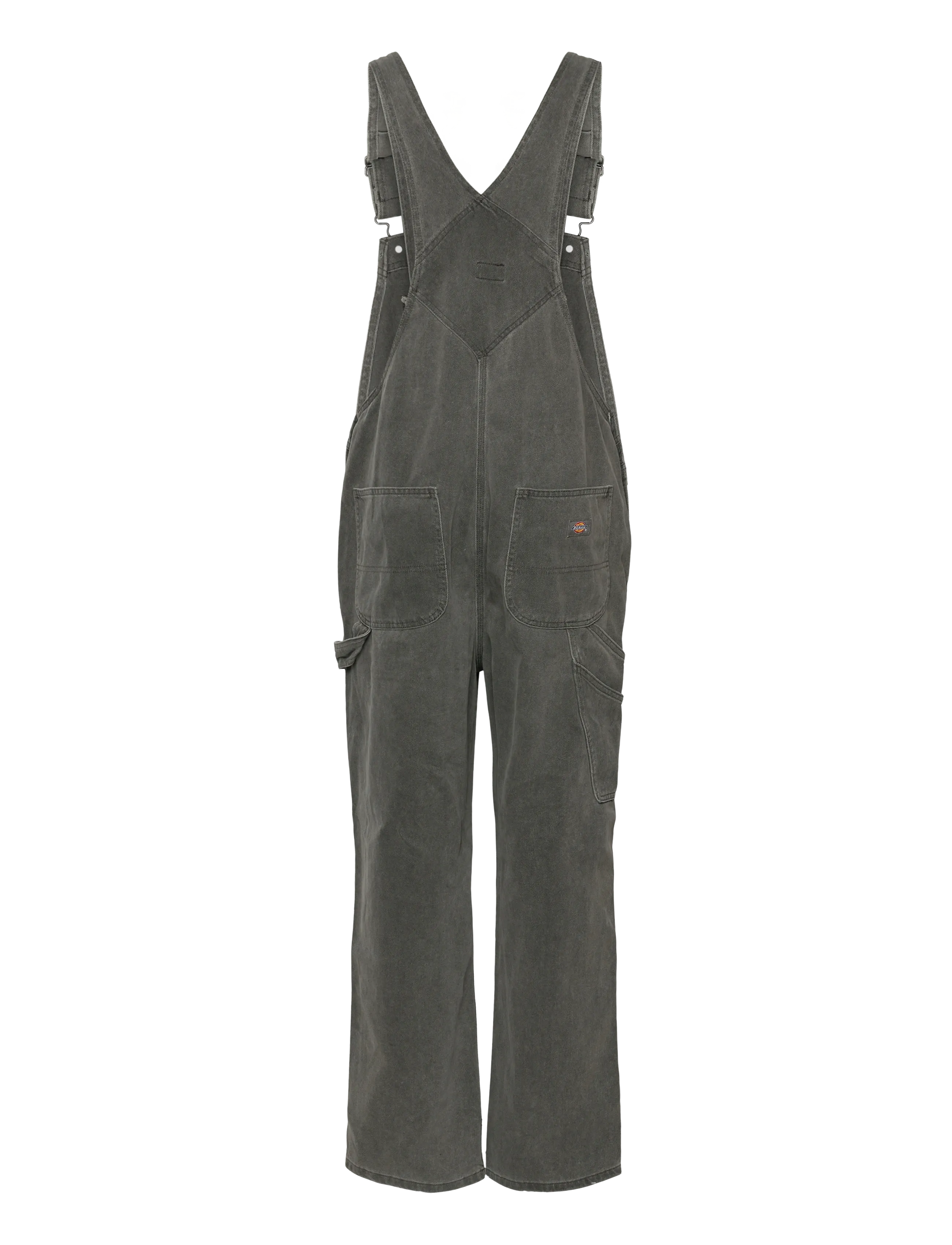 Dickies - M DICKIES CLASSIC DENIM BIB - cargo-buxur - grey wash tntd - 1