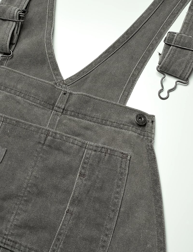 Dickies - M DICKIES CLASSIC DENIM BIB - cargo-housut - grey wash tntd - 2