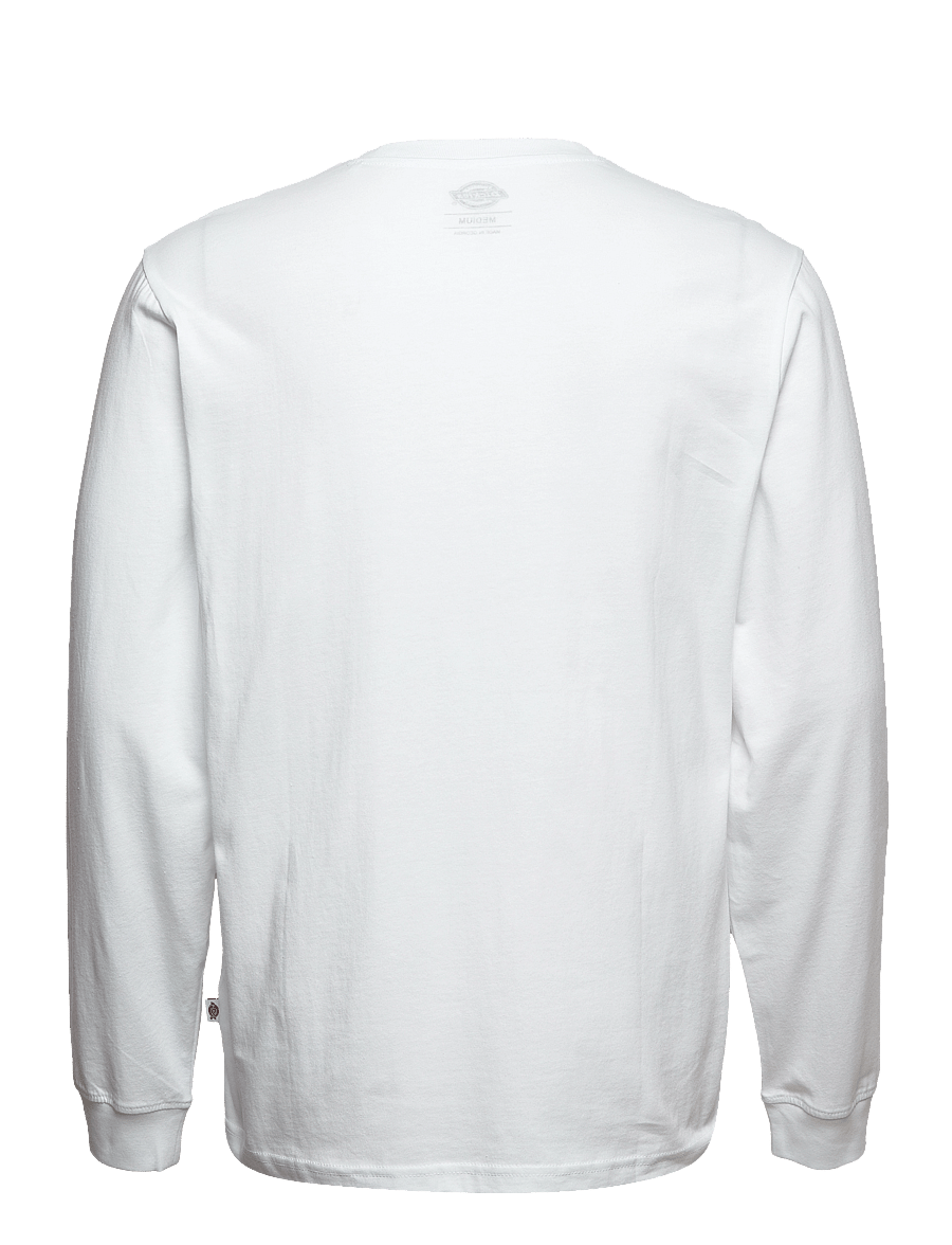 Dickies - M LS MAPLETON TEE - langærmede t-shirts - white - 2