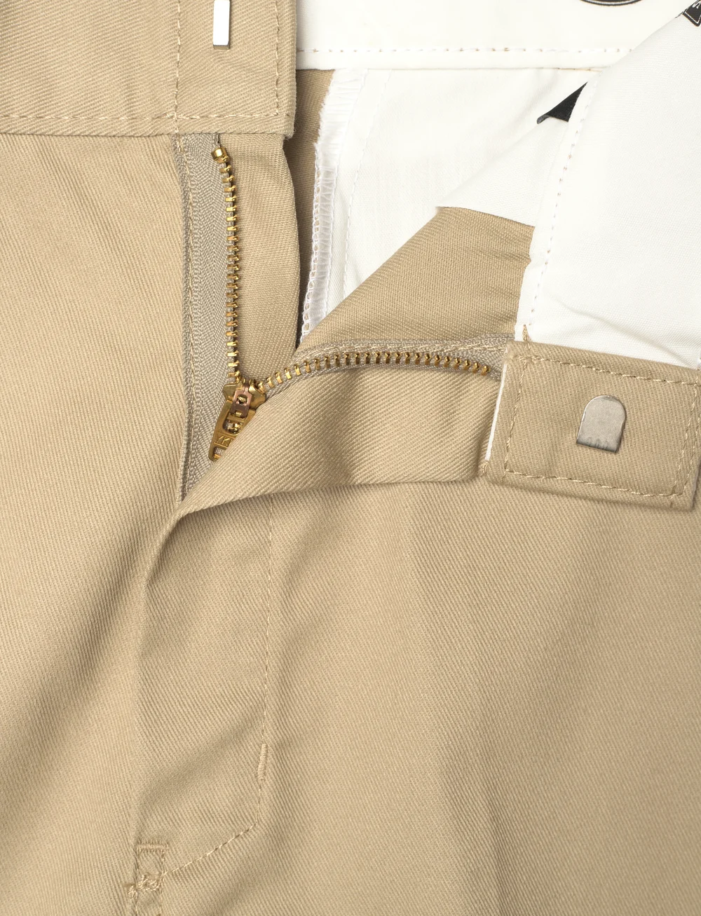 Dickies - PHONENIX CROPPED REC - raka byxor - khaki - 4