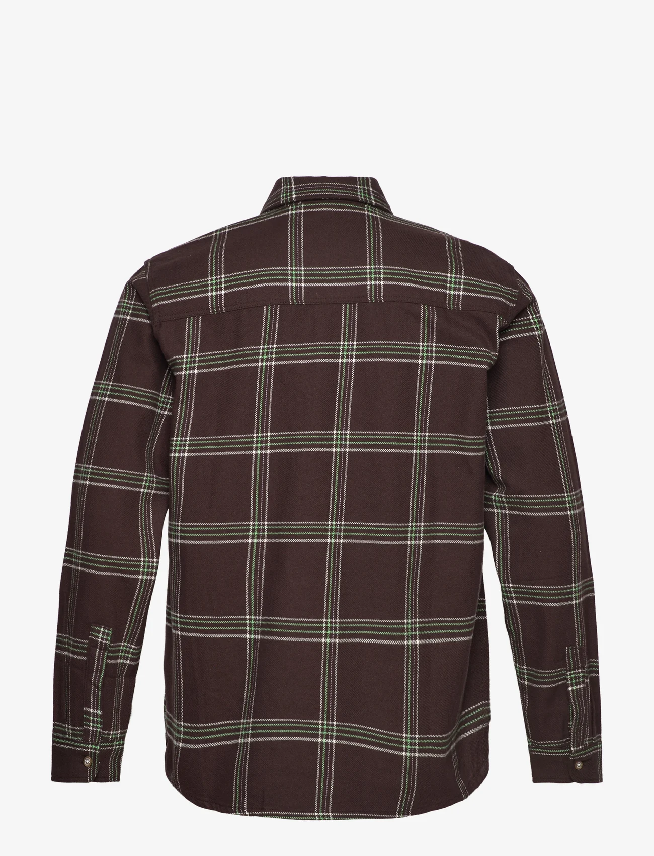 Dickies - WARRENTON SHIRT LS - checkered shirts - dkdbx - 1
