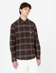 Dickies - WARRENTON SHIRT LS - checkered shirts - dkdbx - 2