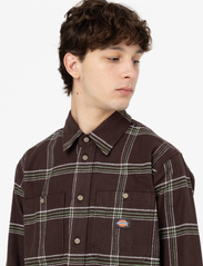 Dickies - WARRENTON SHIRT LS - checkered shirts - dkdbx - 4