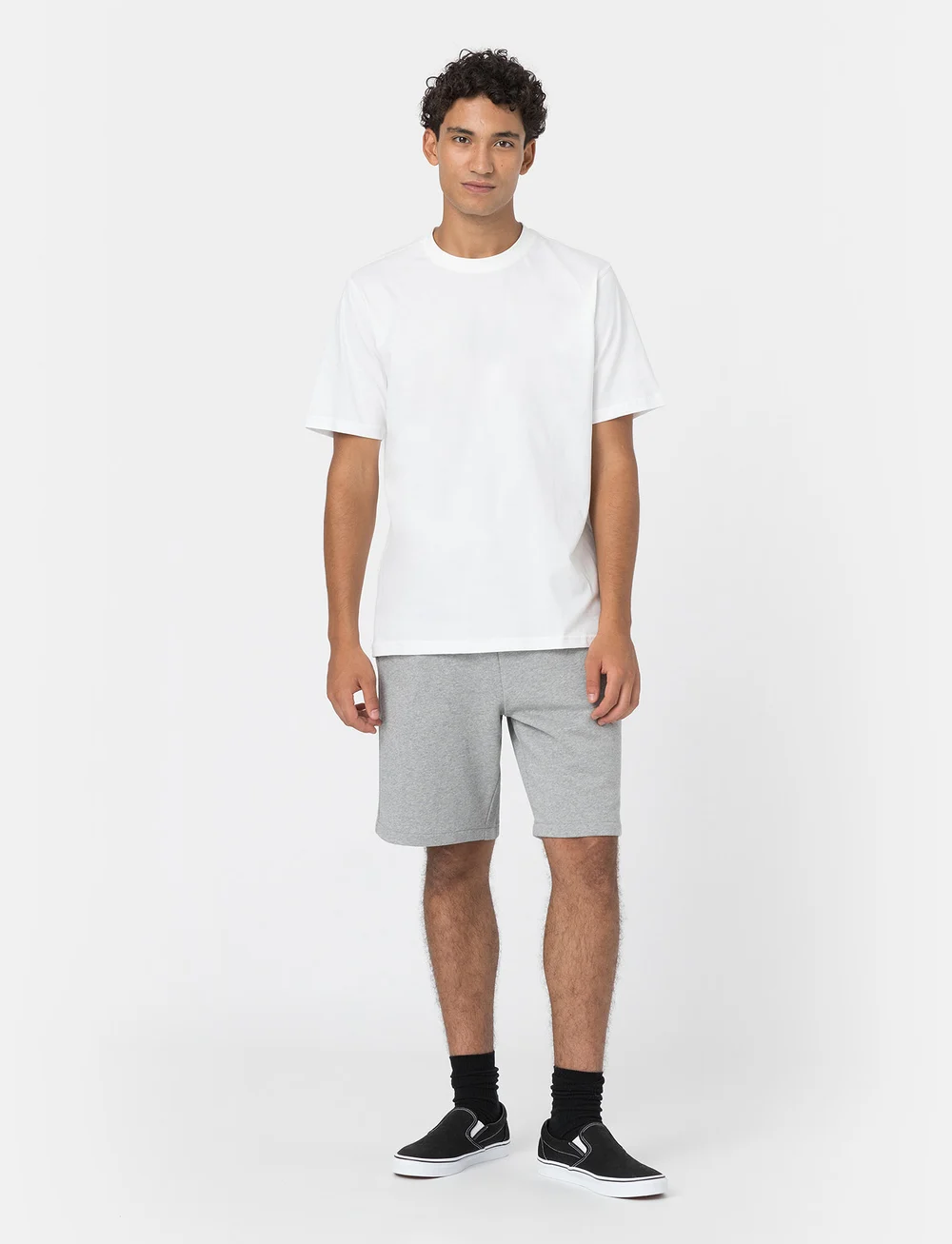 Dickies - MAPLETON SHORT - sweatshorts - grey melange - 4