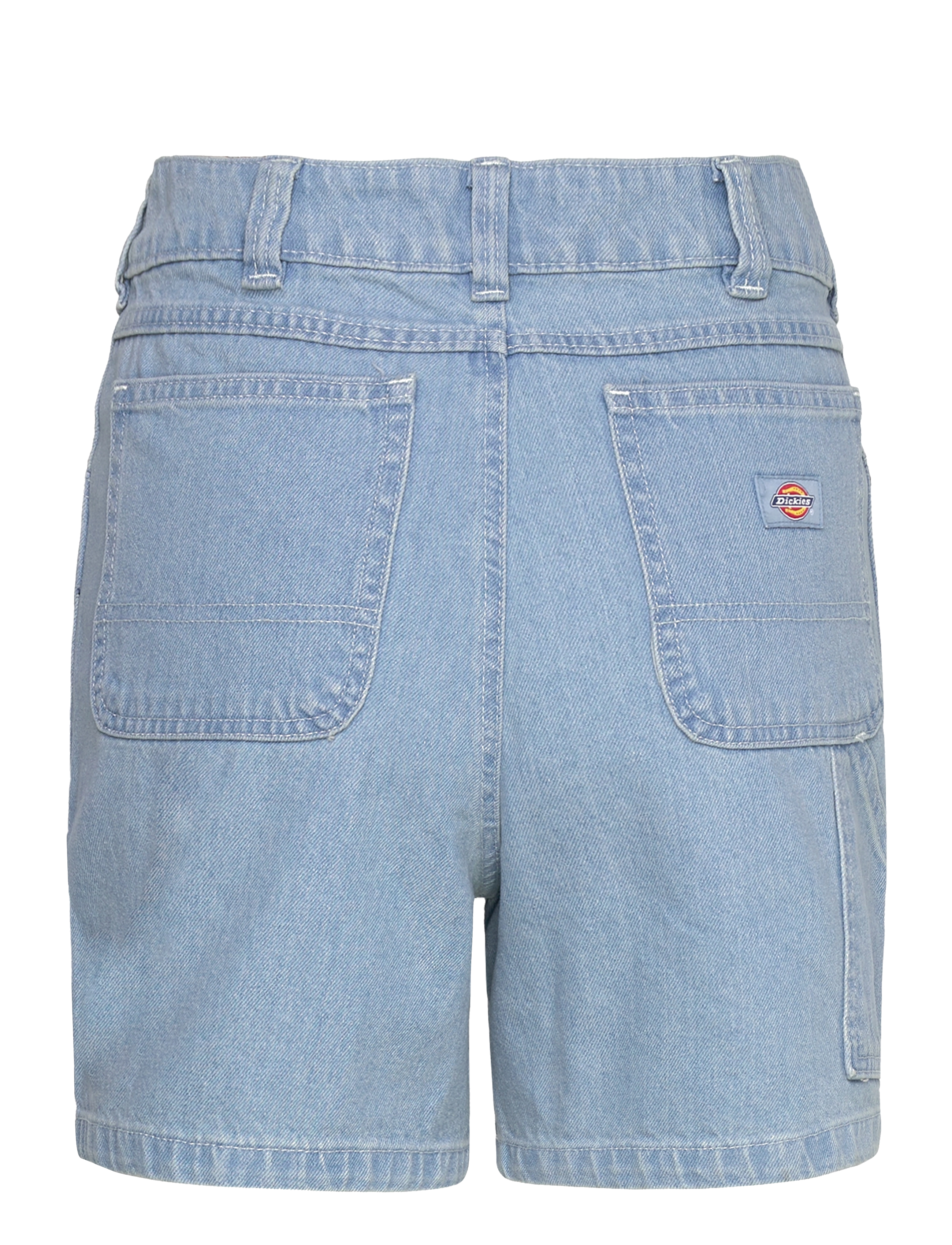 Dickies - DENIM SHORT W - denim shorts - vintage aged blue - 1