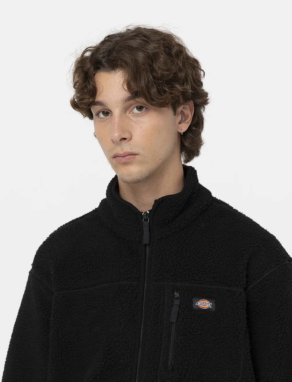 Dickies - M MOUNT HOPE FLEECE - pulls en tissu peluche - black - 4