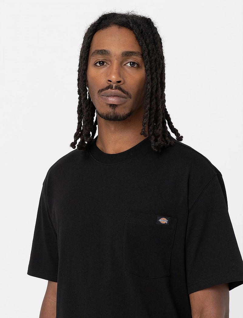 Dickies - LURAY POCKET TEE SS - kortermede t-skjorter - black - 4