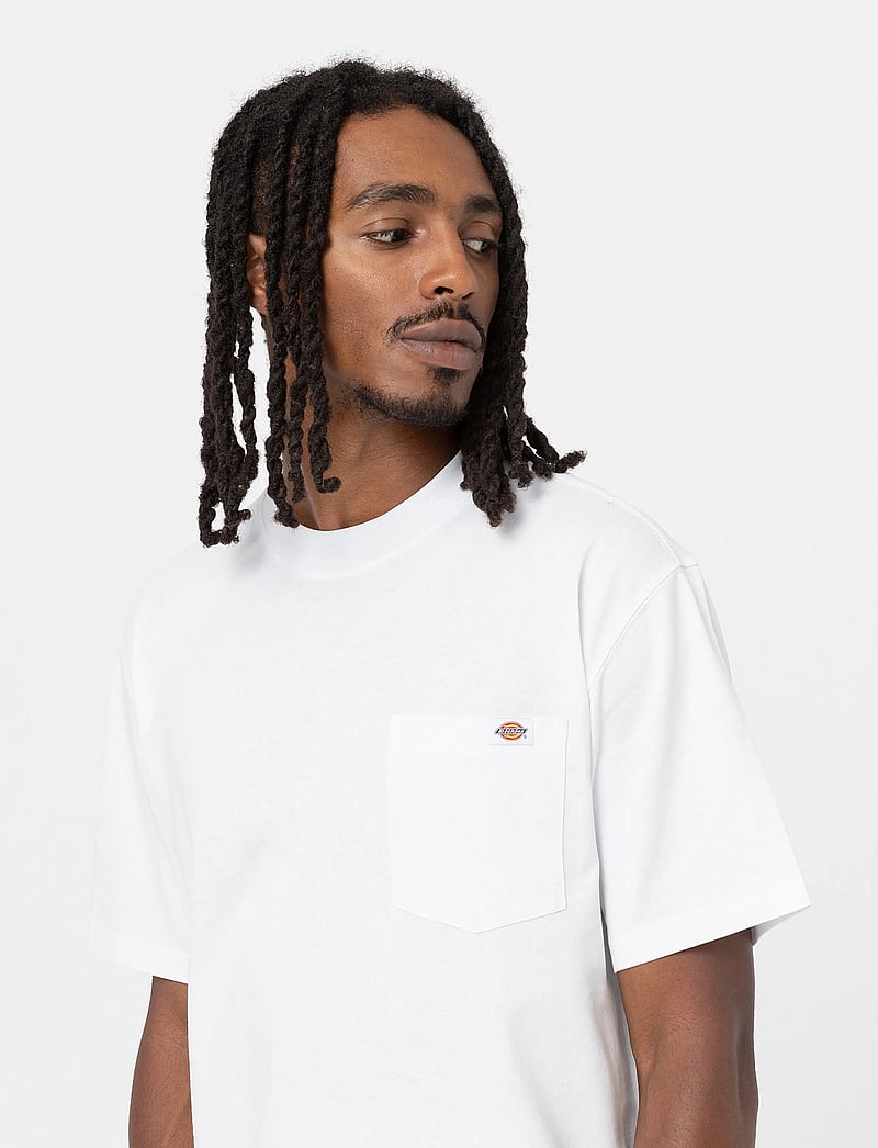 Dickies - LURAY POCKET TEE SS - kortärmade t-shirts - white - 4