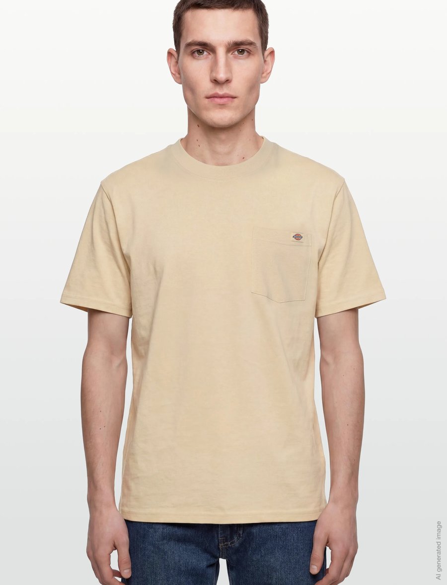 Dickies - LURAY POCKET TEE SS - lühikeste varrukatega t-särgid - wood ash - 3