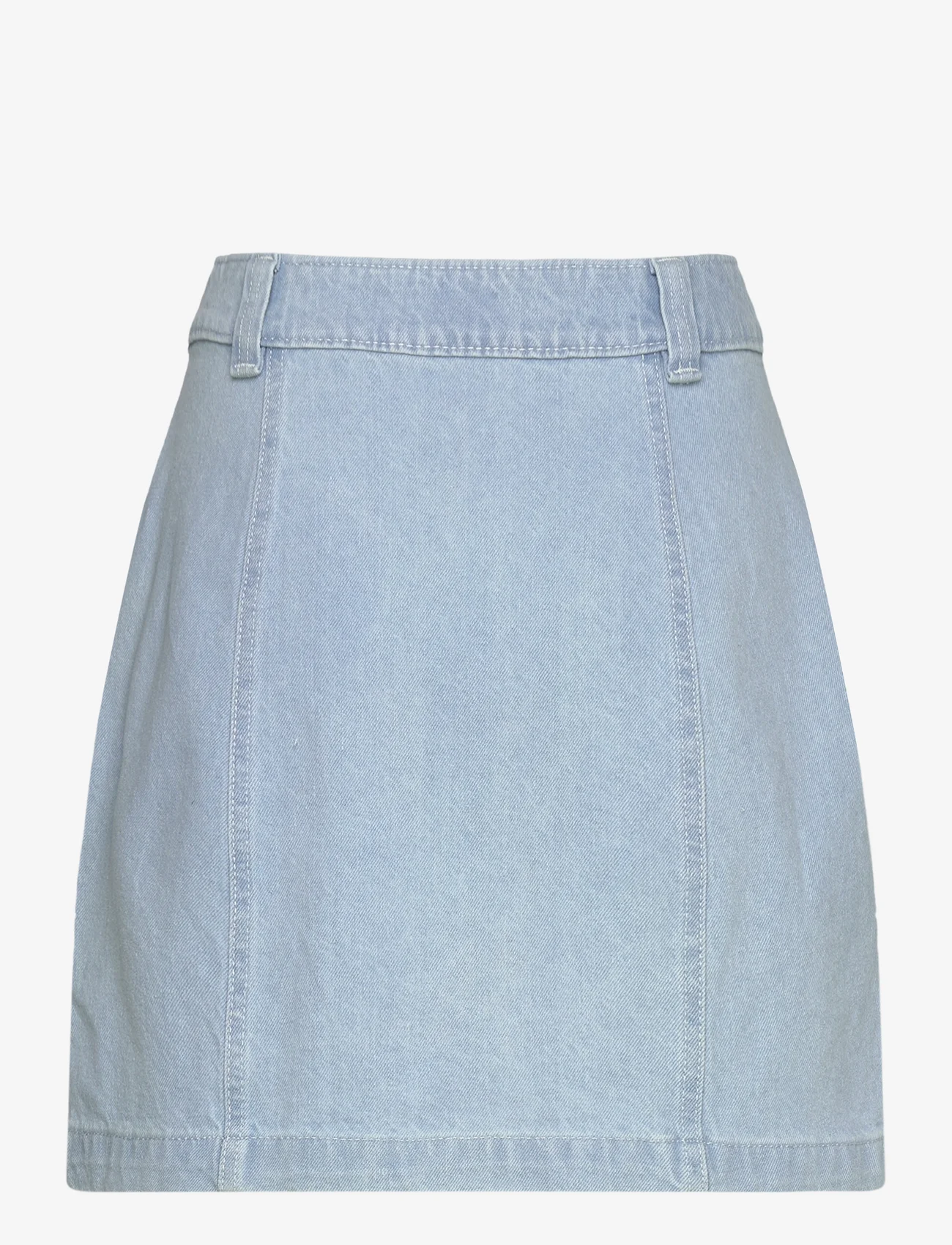 Dickies - MADISON SKIRT W - jeansowe spódnice - vintage aged blue - 1
