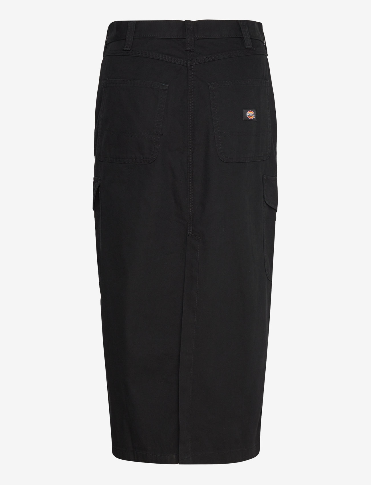 Dickies - DUCK CANVAS CARGO SKIRT W - midi-röcke - black - 1