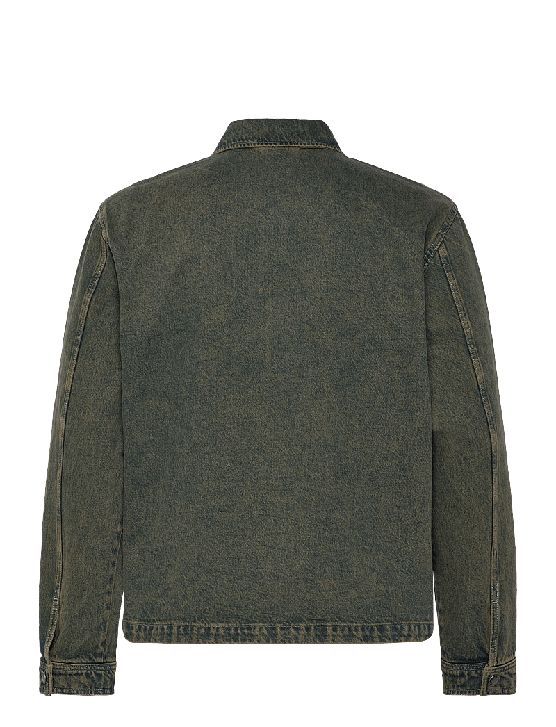 Dickies - LEWISTOWN DENIM JACKET - ofodrade jeansjackor - green tone fade - 2