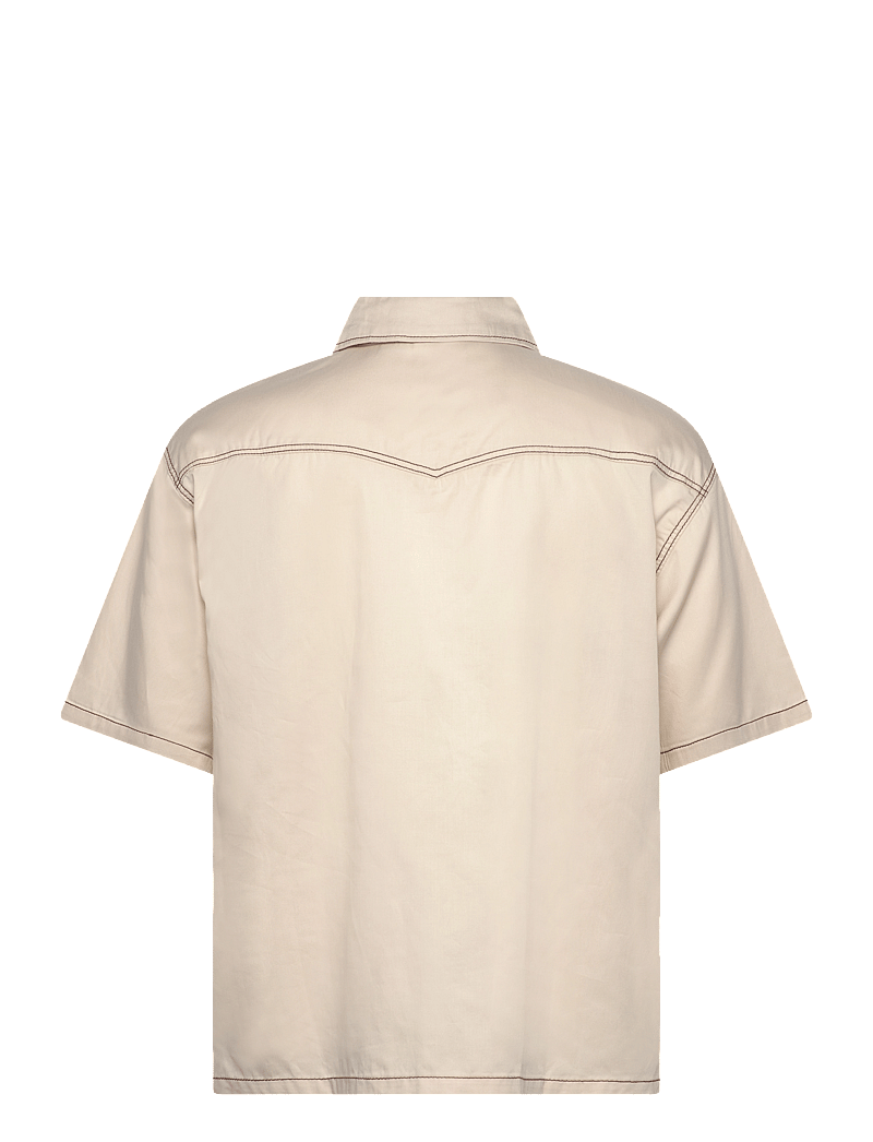 Dickies - RIVER RANCH WORK SHIRT SS - kurzarmhemden - whitecap gray - 2