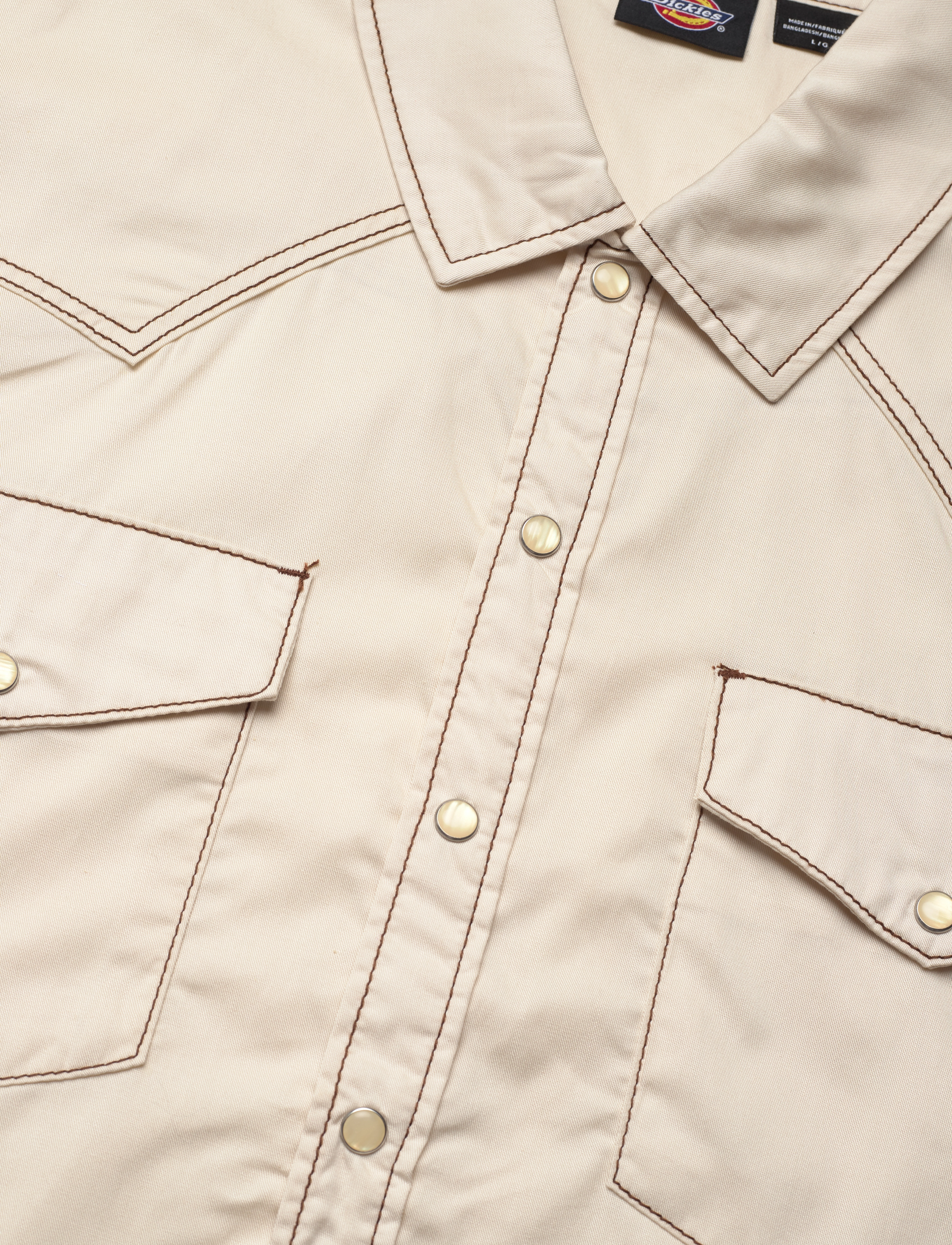 Dickies - RIVER RANCH WORK SHIRT SS - kurzärmelig - whitecap gray - 4