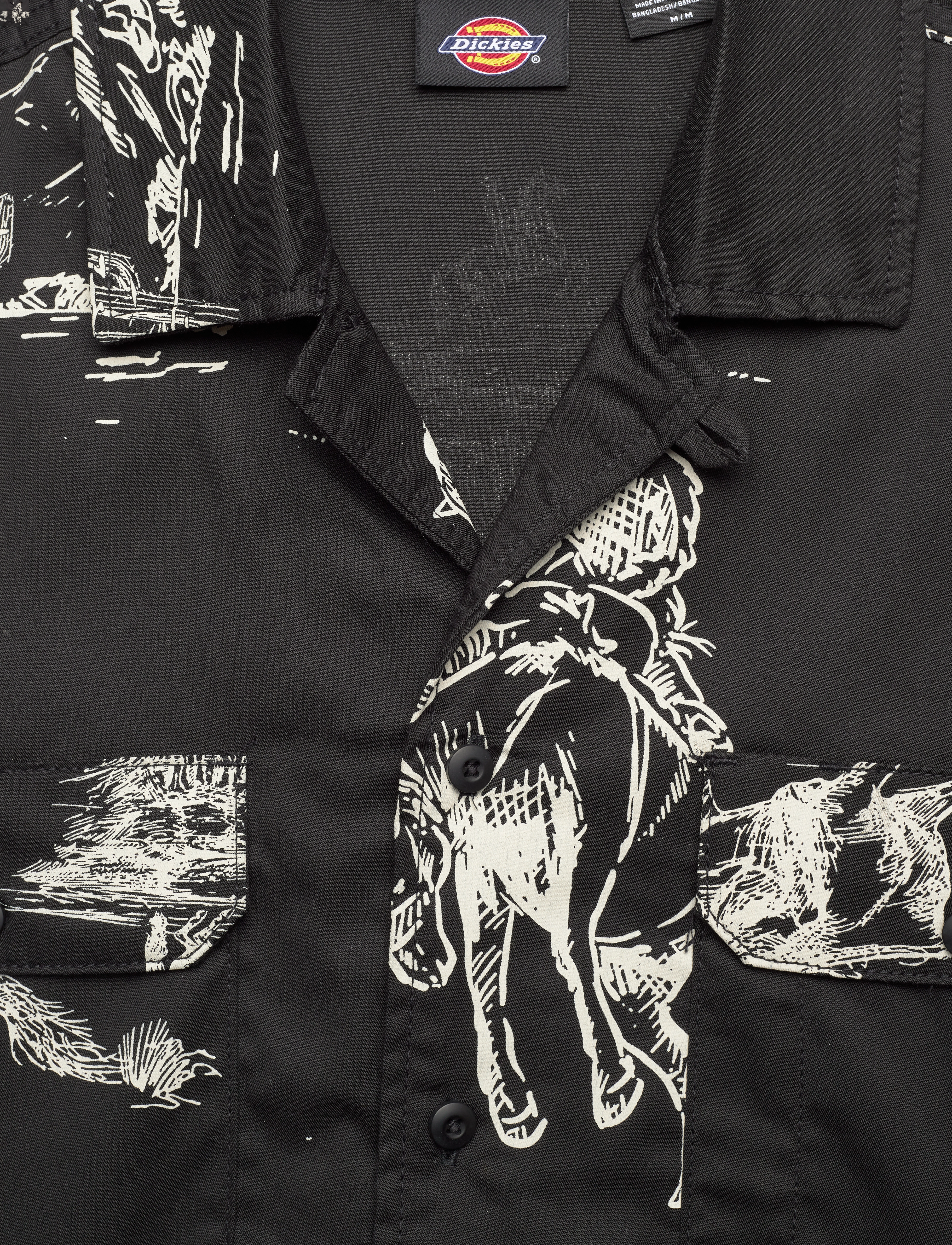 Dickies - SAVAGE WORK SHIRT - black - 5
