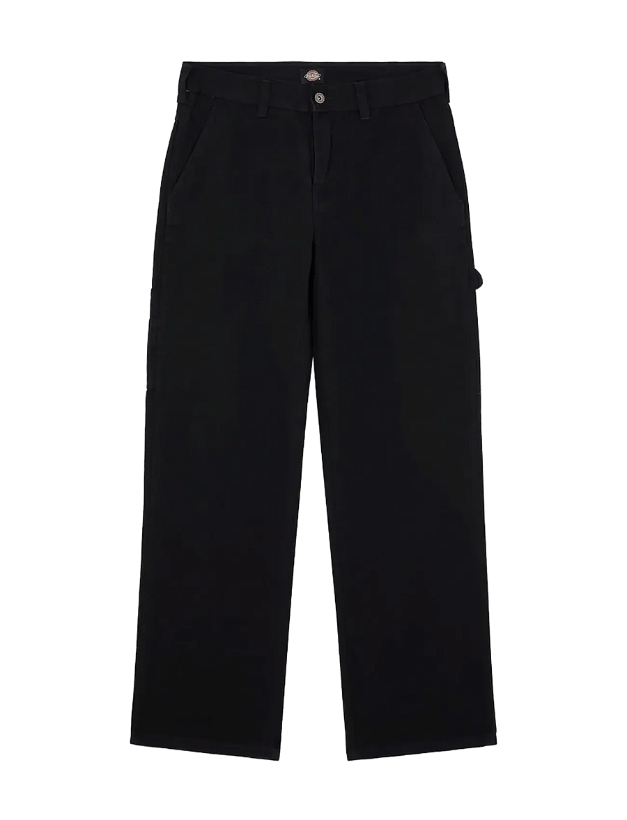 Dickies - CANVAS CARPENTER LIGHWEIGHT PANT - cargobyxor - black - 1