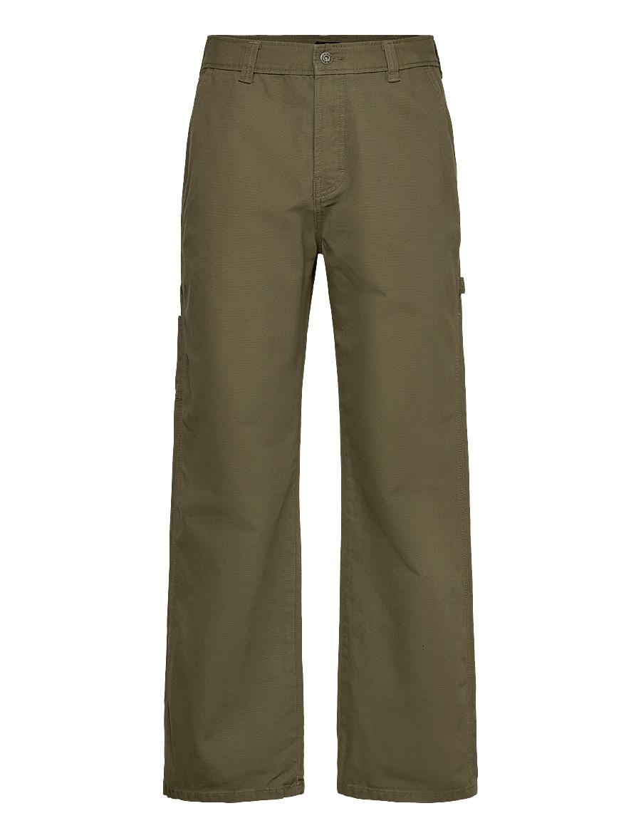 Dickies - CANVAS CARPENTER LIGHWEIGHT PANT - cargohose - military gr - 0