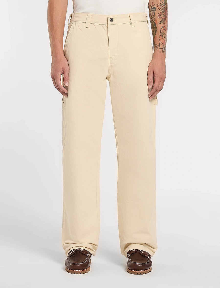 Dickies - CANVAS CARPENTER LIGHWEIGHT PANT - cargo püksid - wood ash - 0
