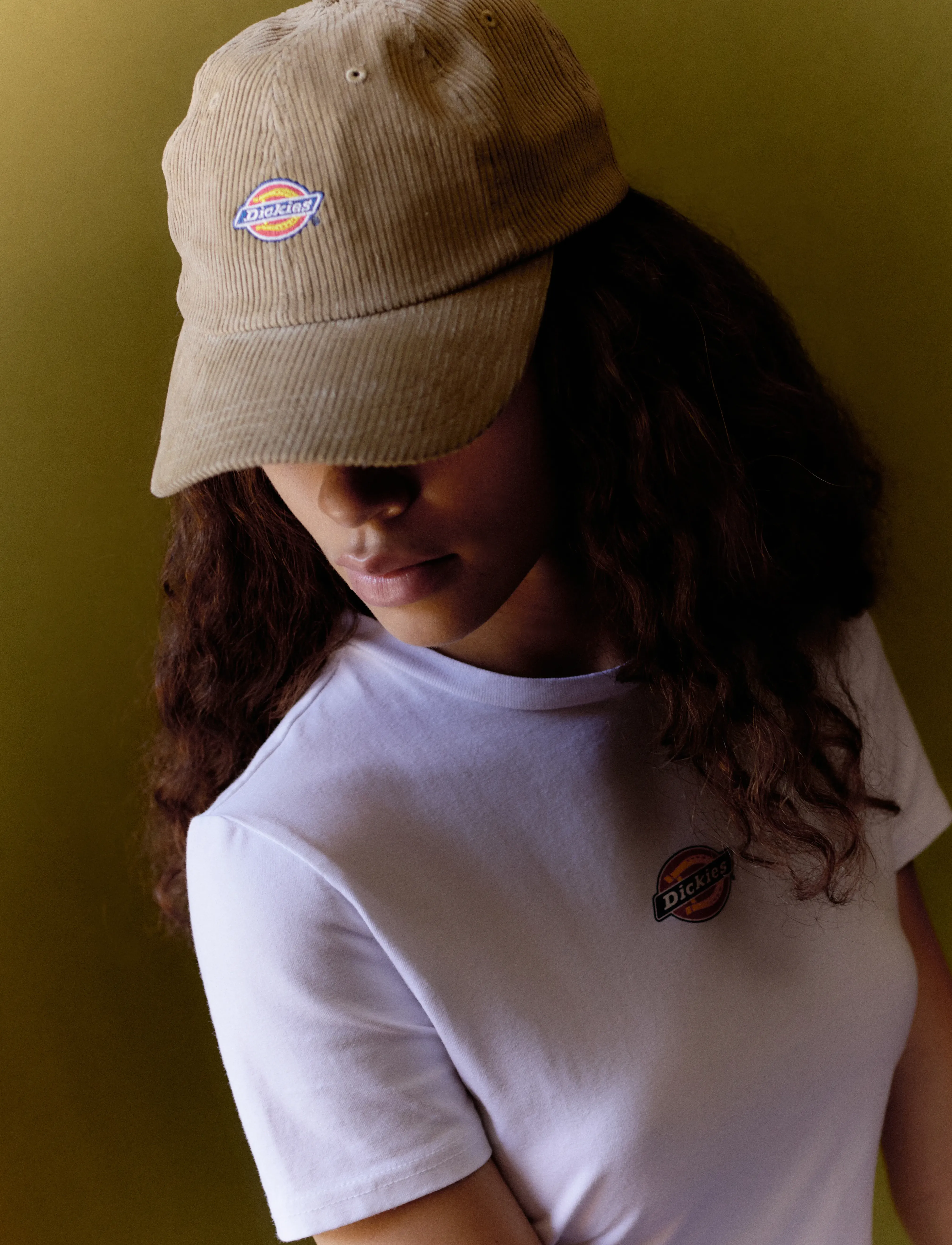 Dickies HARDWICK CORDUROY CAP - Hatte & Kasketter - KHAKI / beige