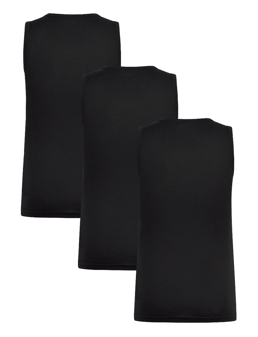 Dickies - AMSTERDAM 3 PACK VEST - tank tops - black - 1