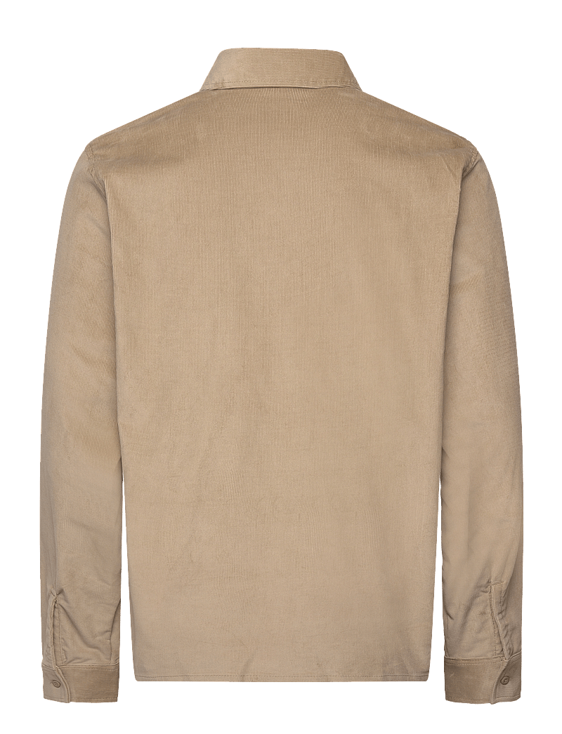 Dickies - M CORDUROY SHIRT LS - cordhemden - khaki - 1
