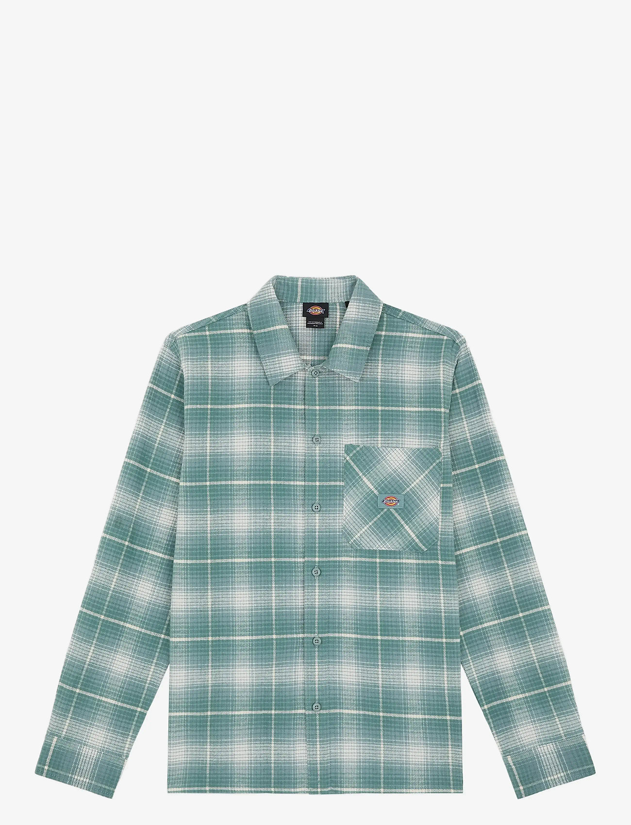 Dickies - FOREST CHECK SHIRT - flanellskjortor - stormy sea - 1