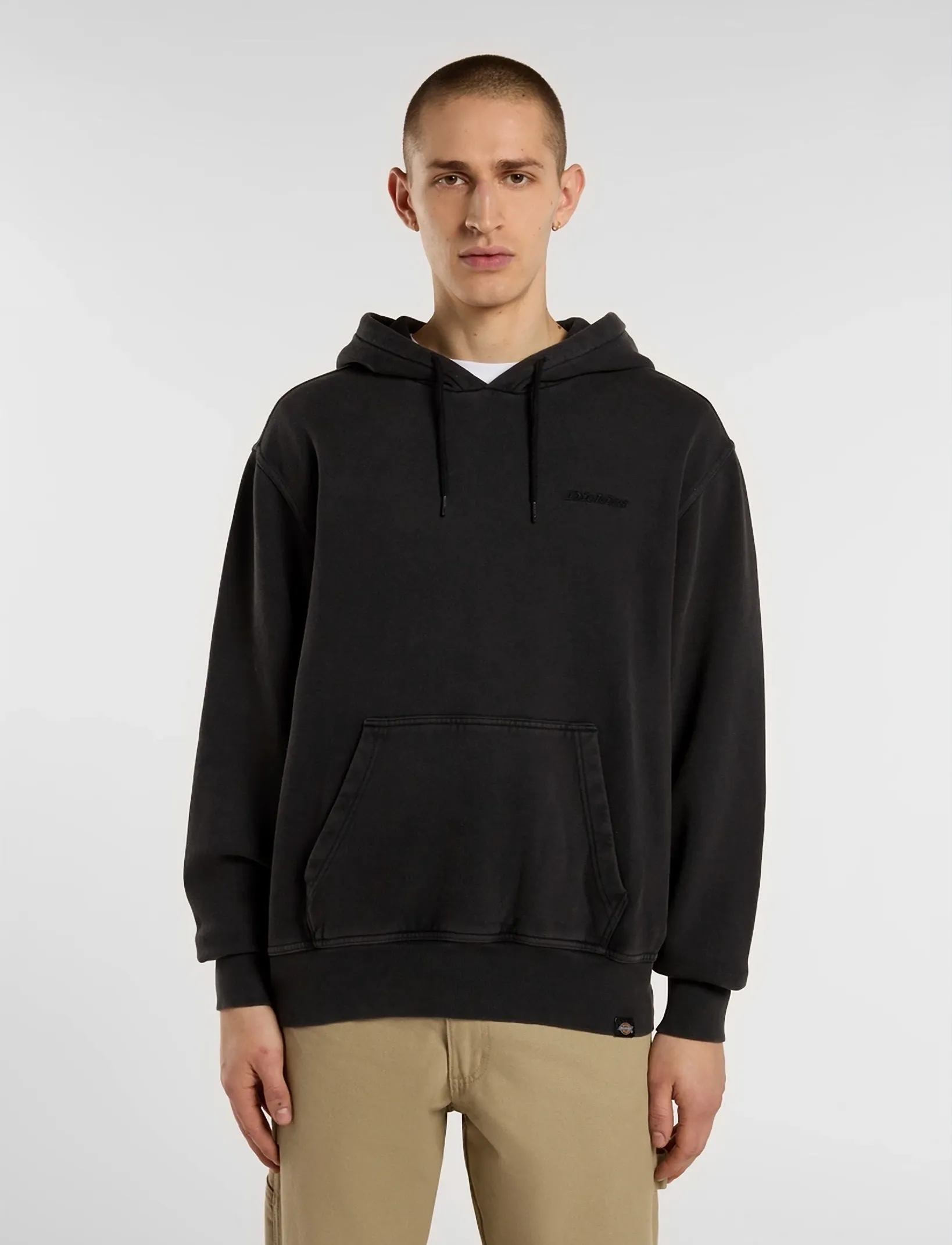 Dickies Plentywood Hoodie, Mænd, Hættetrøje, Sort, Str: S
