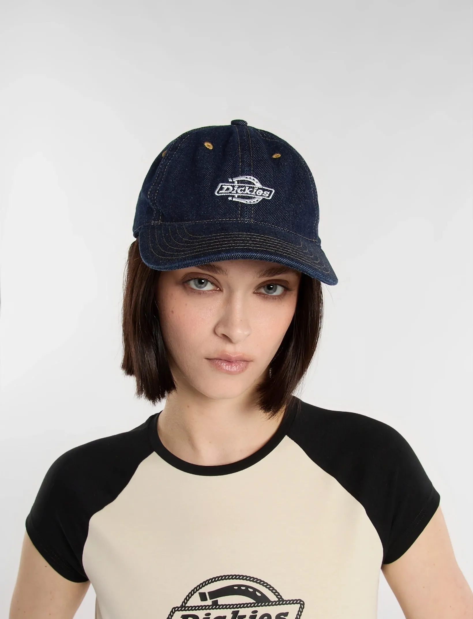 Dickies DENIM DAD CAP - Accessories - RINSED / navy