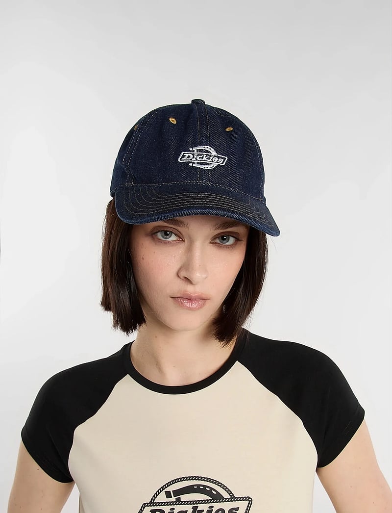 Dickies - DENIM DAD CAP - kepsar - rinsed - 0