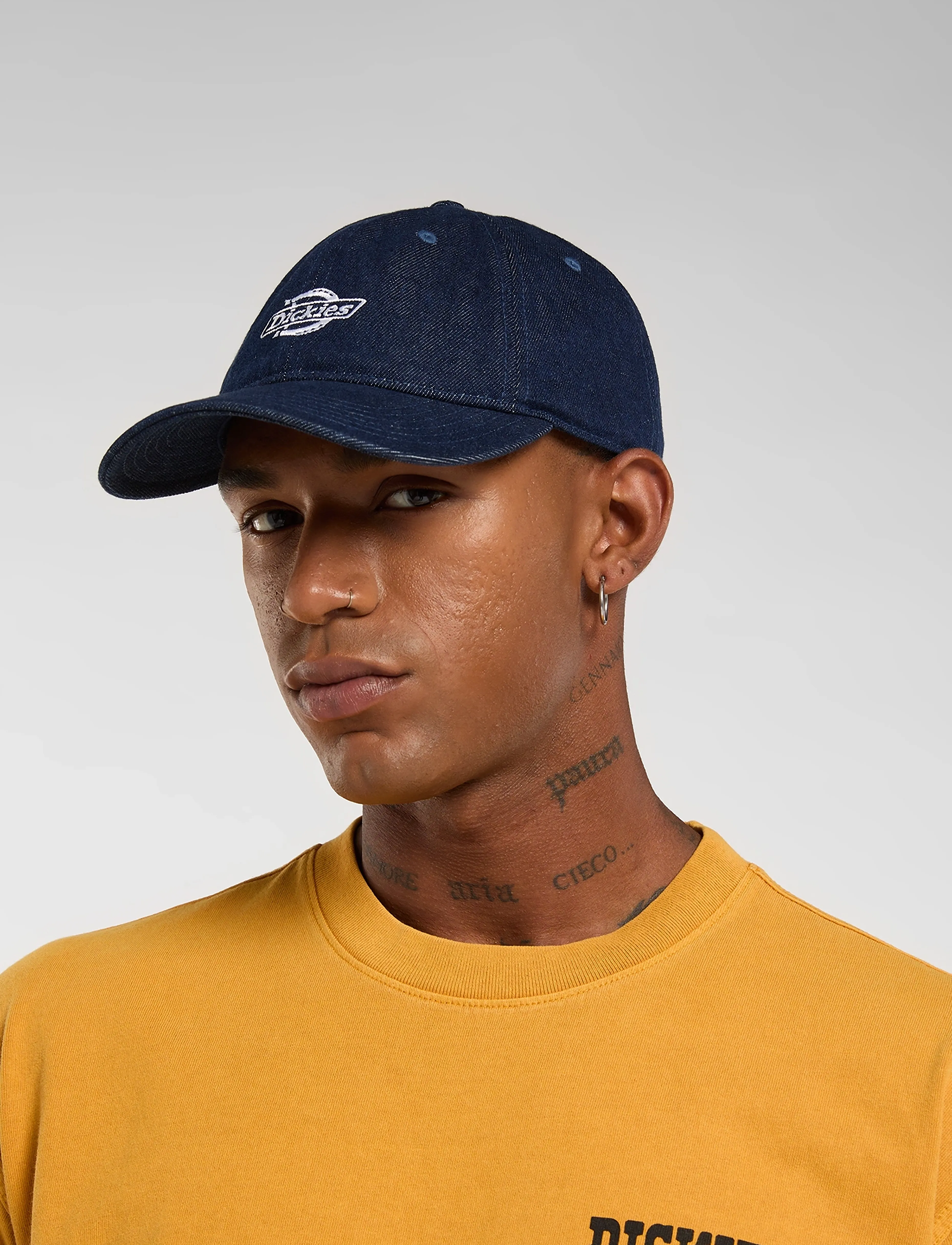 Dickies - DENIM DAD CAP - kepurės su snapeliu - rinsed - 3