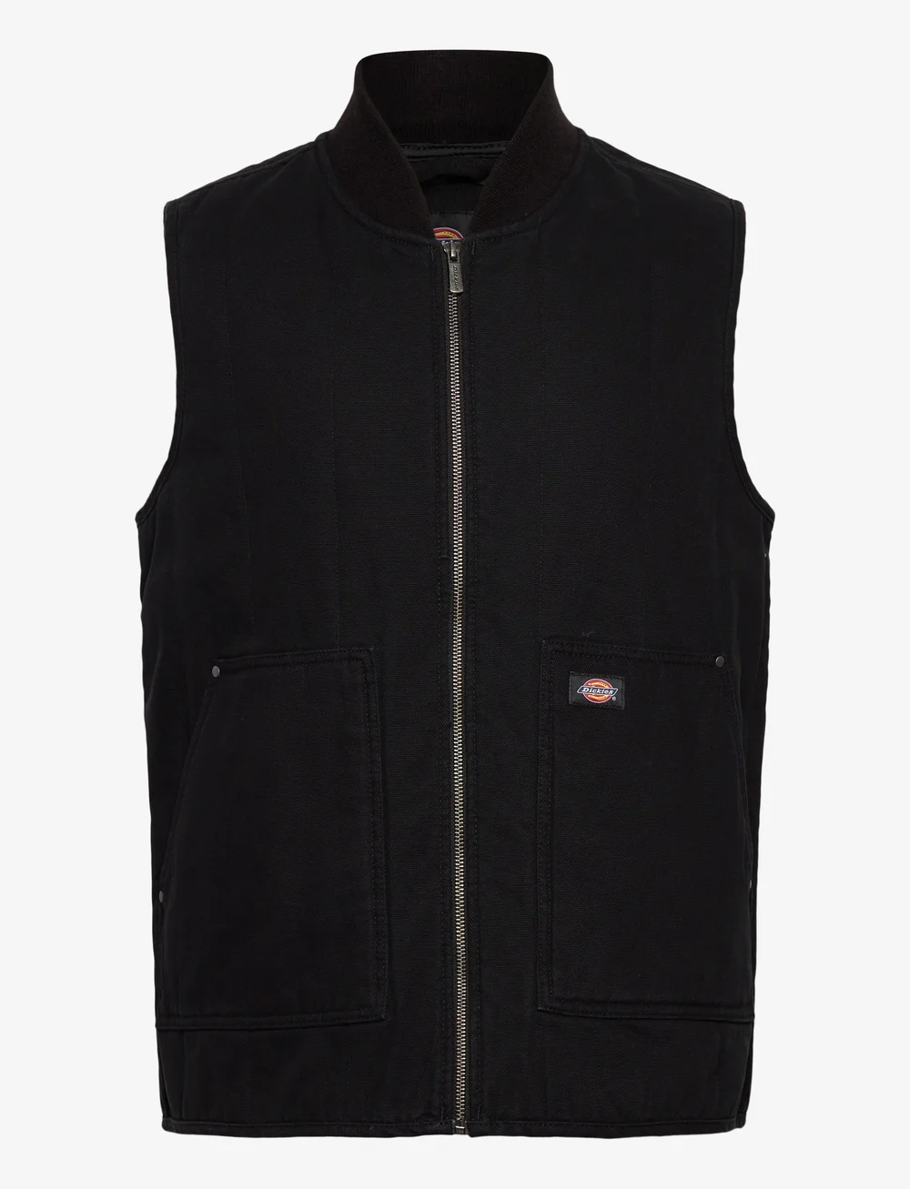 Dickies - M QUILTED CANVAS VEST - veste - black - 0